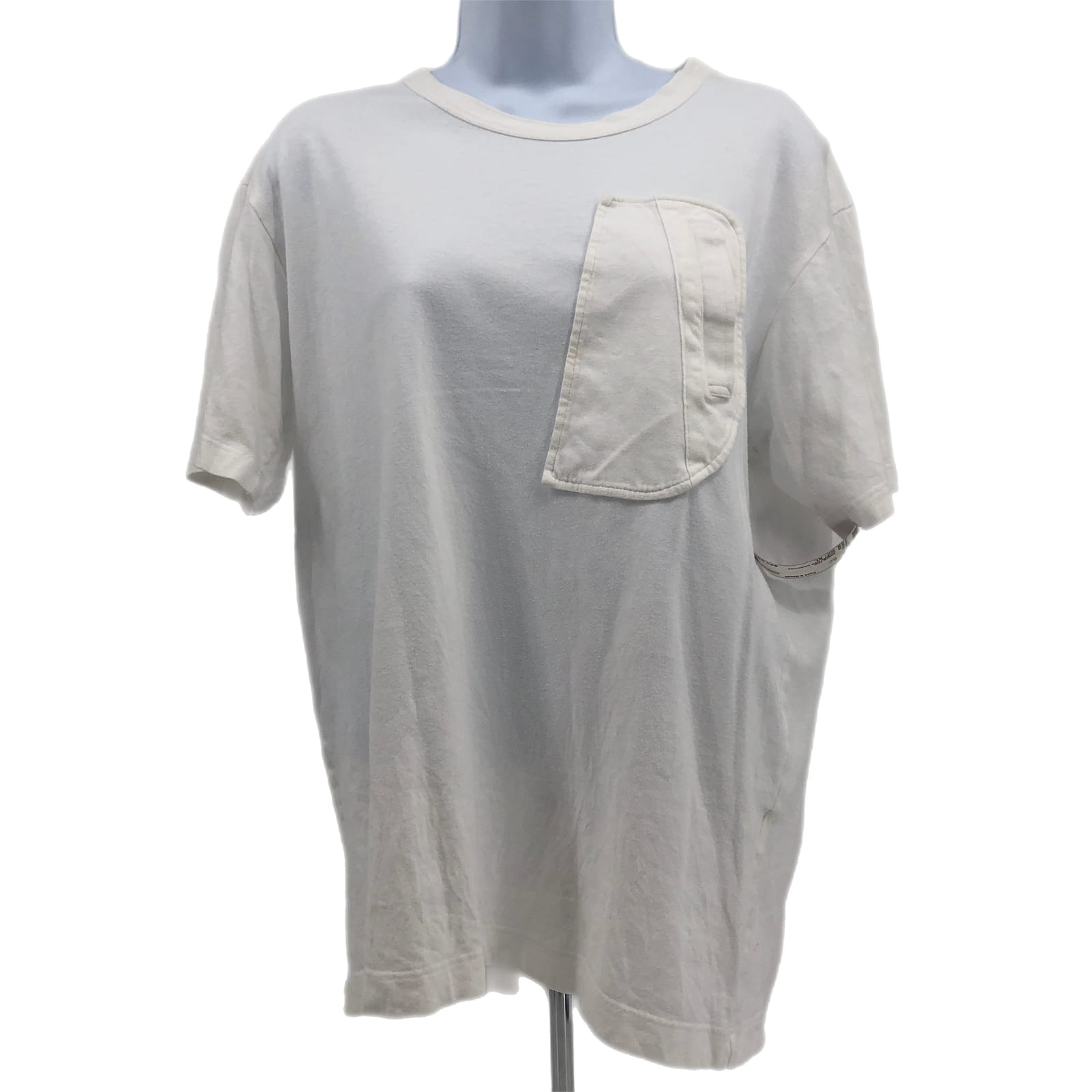 Comme des Garçons White Short Sleeve T-Shirt