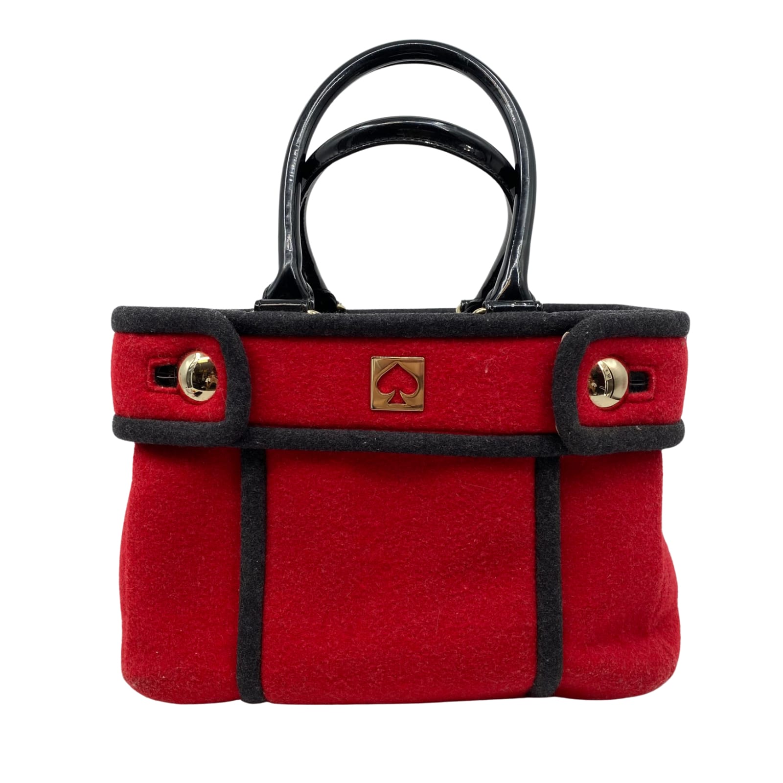 Kate Spade Red Synthetic Top Handle Shoulder Bag