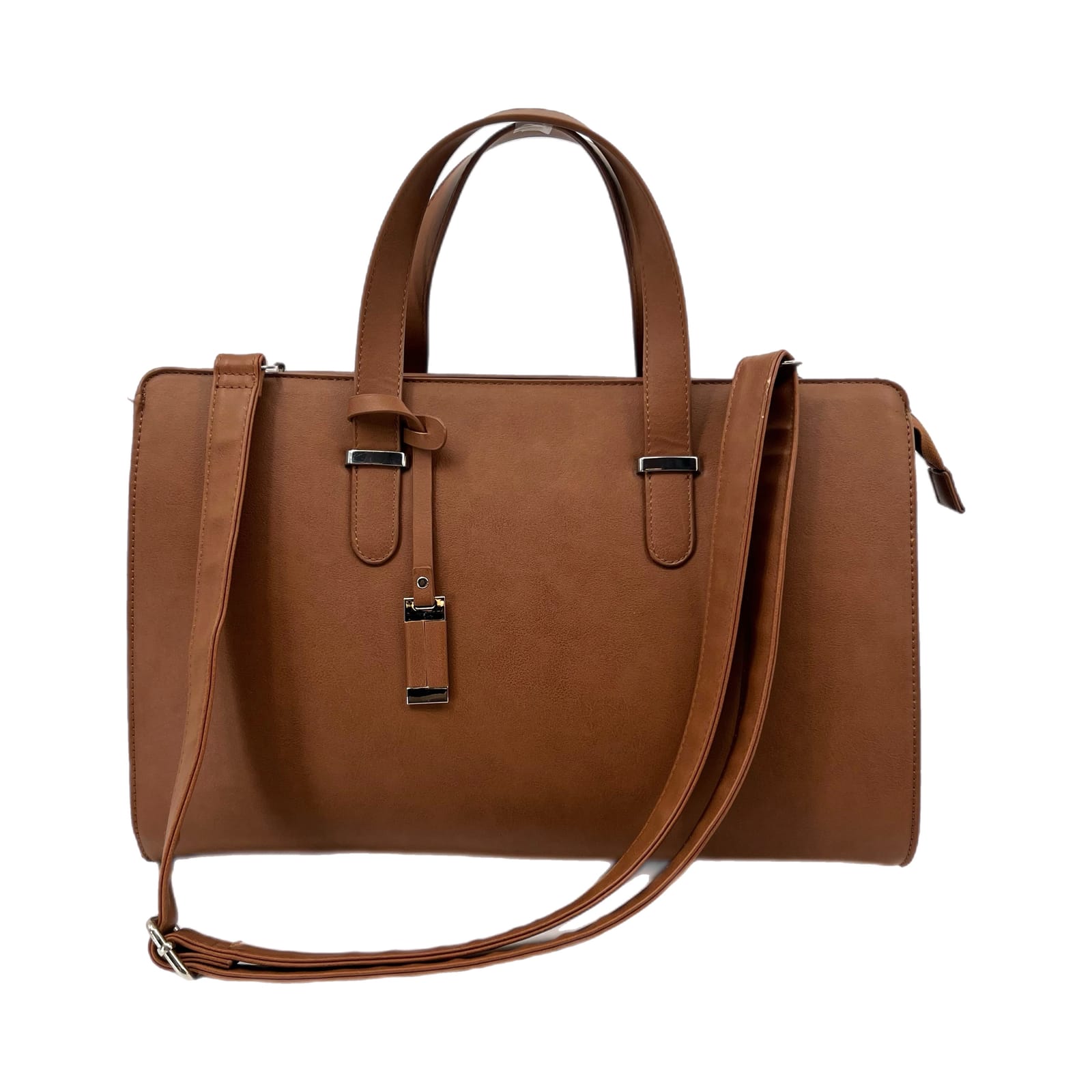Blon's Tan Large Convertible Tote