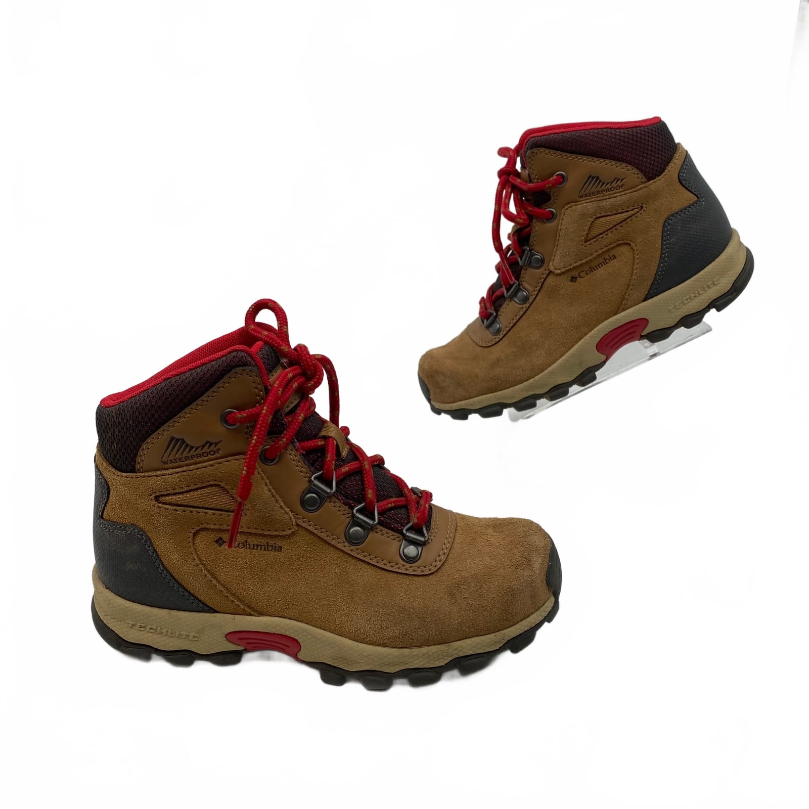 Columbia Brown Suede Waterproof Sneakers