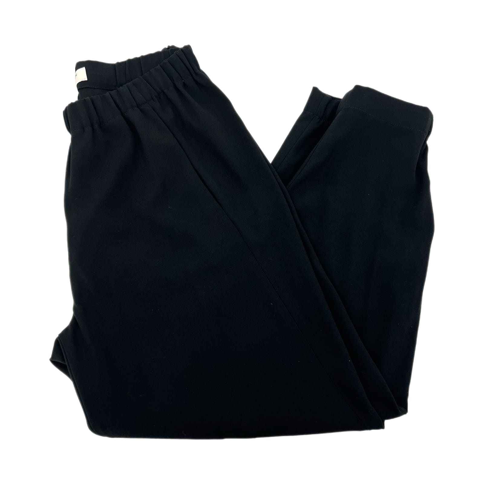Babaton Black Elastic Waist Jogger Pants