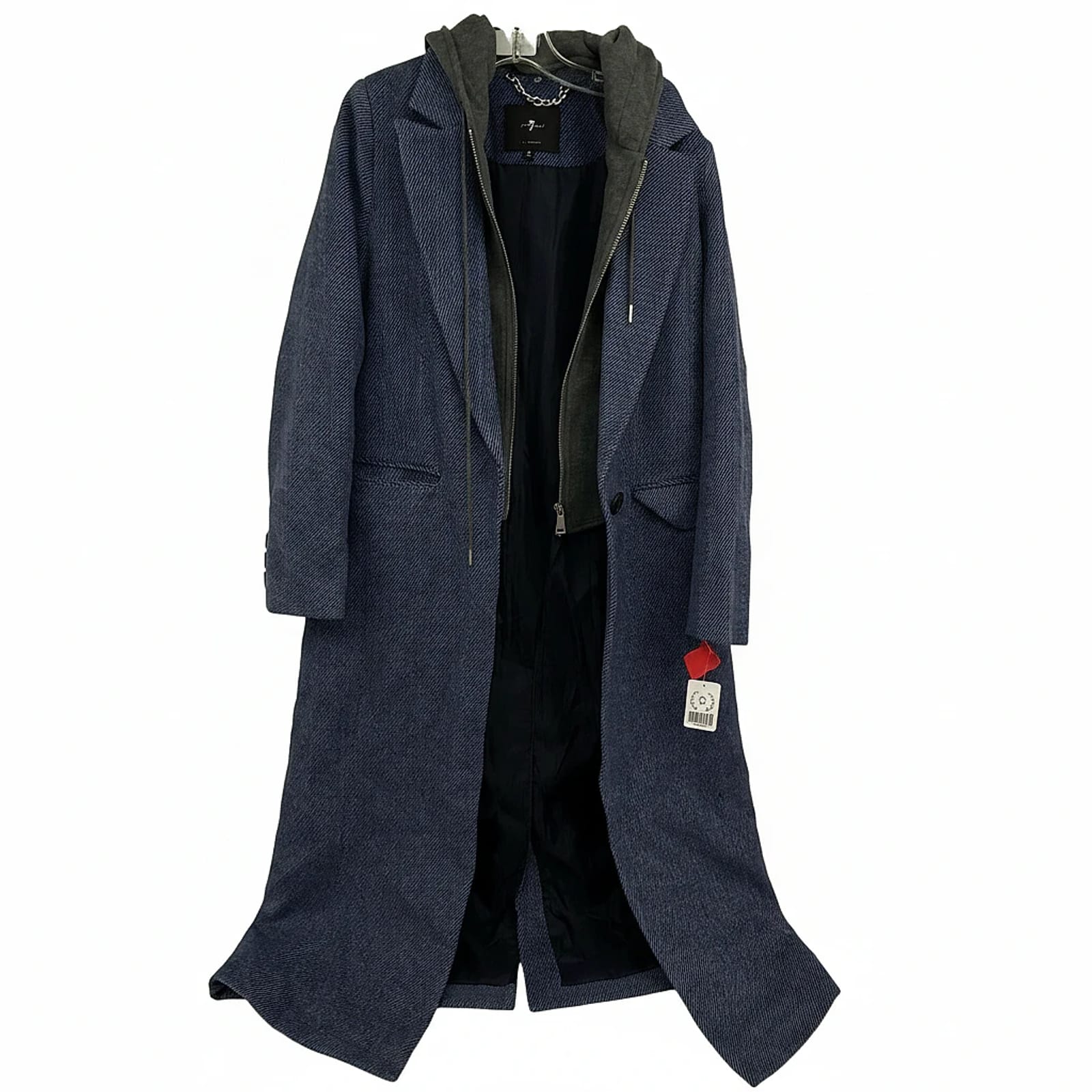 7 For All Mankind Gray Pea Coat
