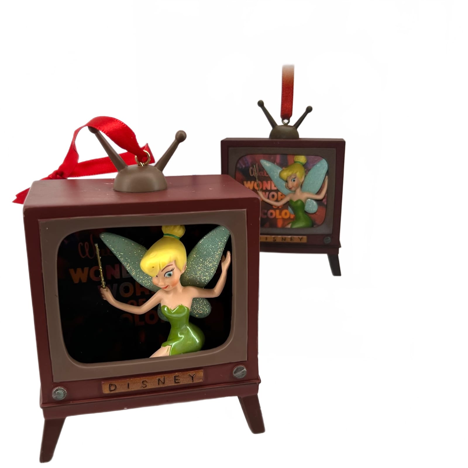 Disney Store Sketchbook Tink in TV Christmas Ornament