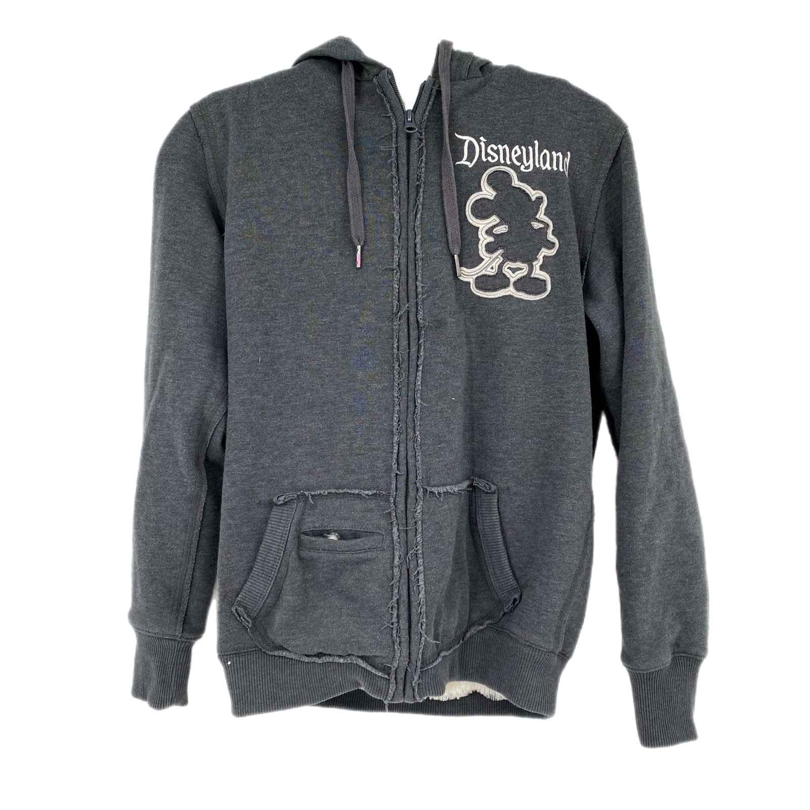 Disney Gray & White Mickey Basic Jacket