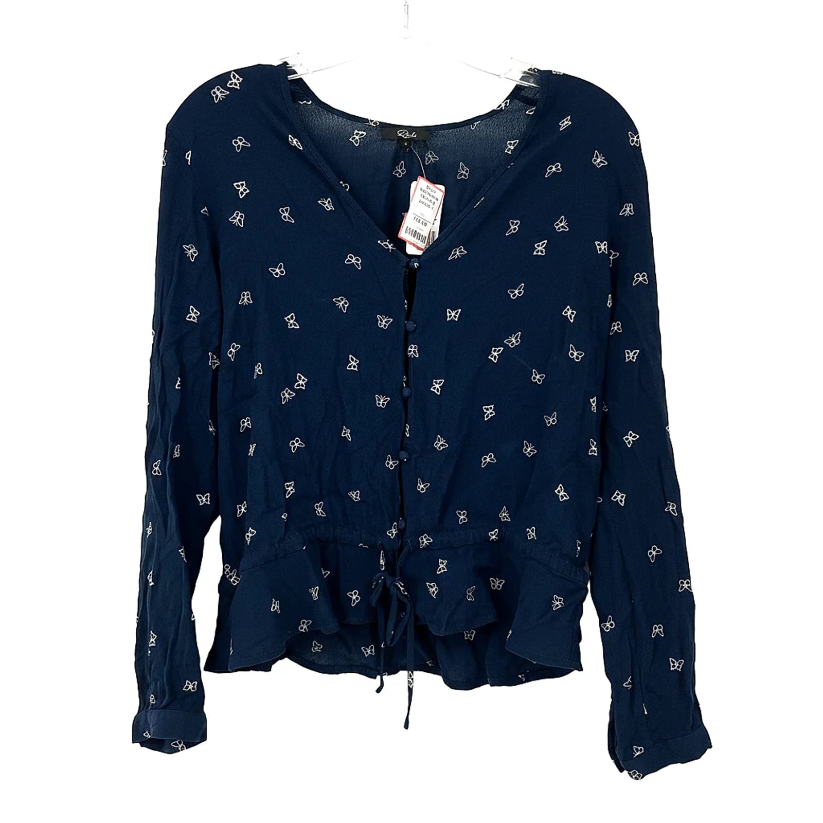 Rails Butterfly Print Blouse