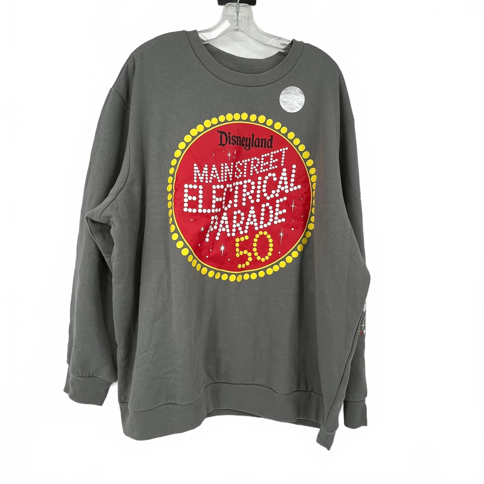 Disney Grey/Red Disneyland Light Up Sweater