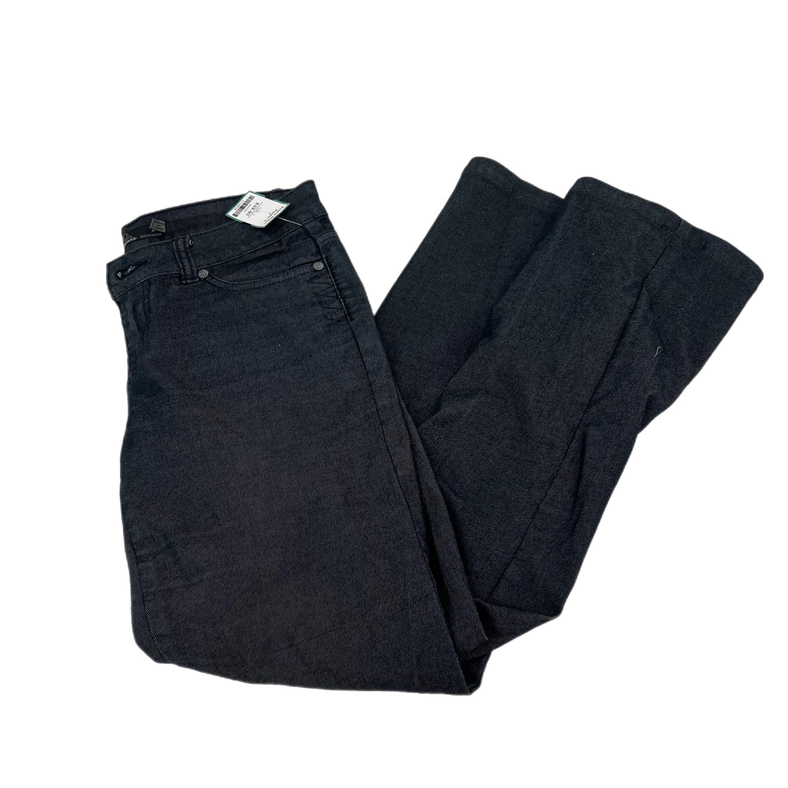 Prana Black Cotton Straight Leg Jeans