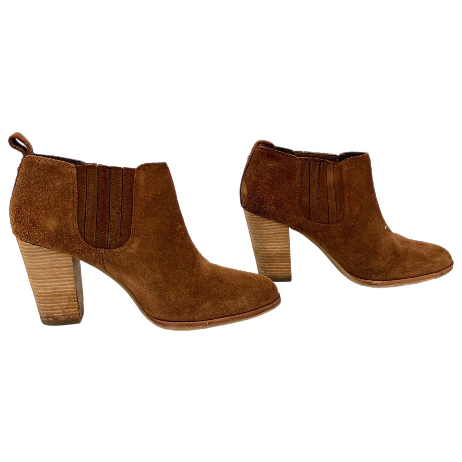 Michael Kors Brown Suede Ankle Booties