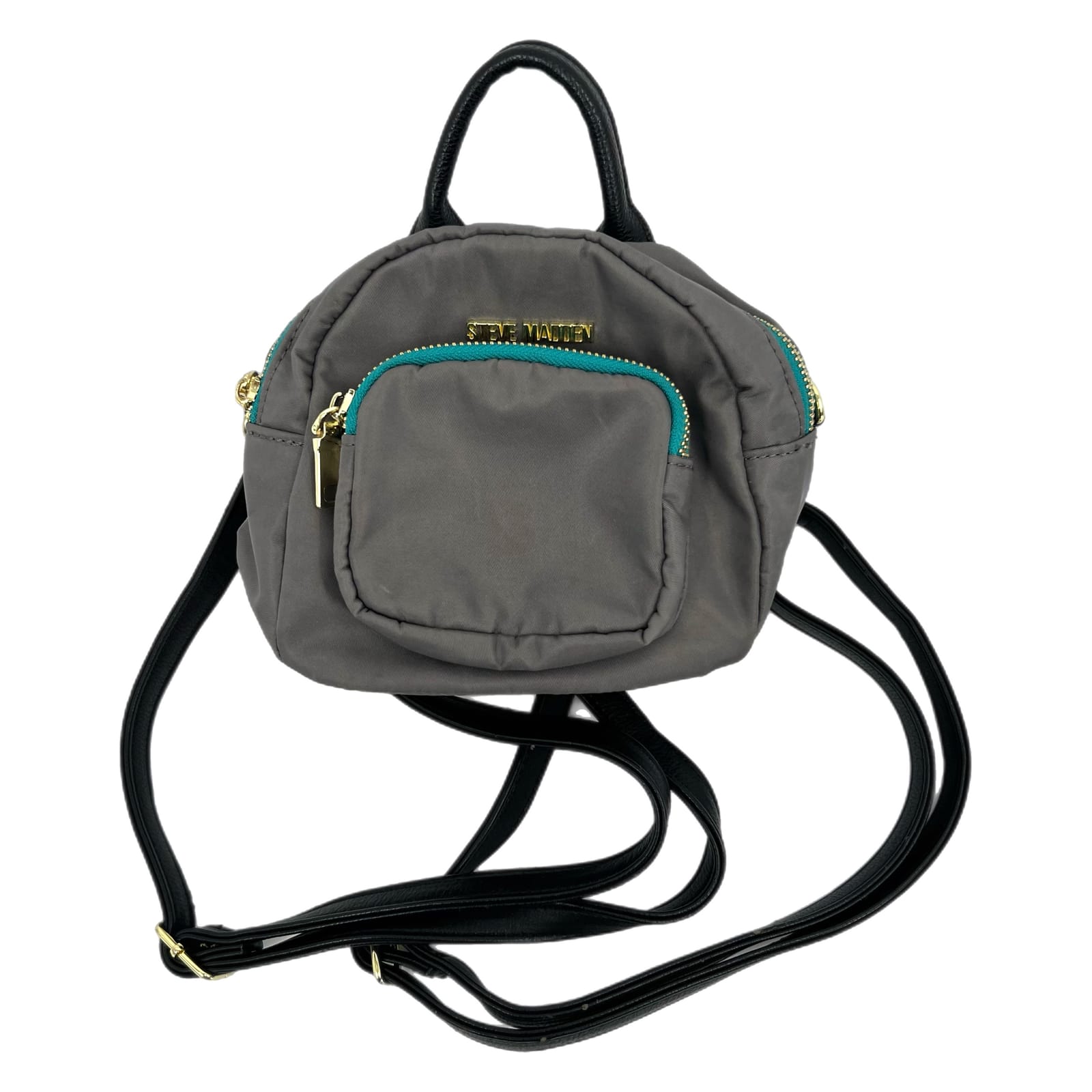 Steve Madden Gray Convertible Mini Backpack