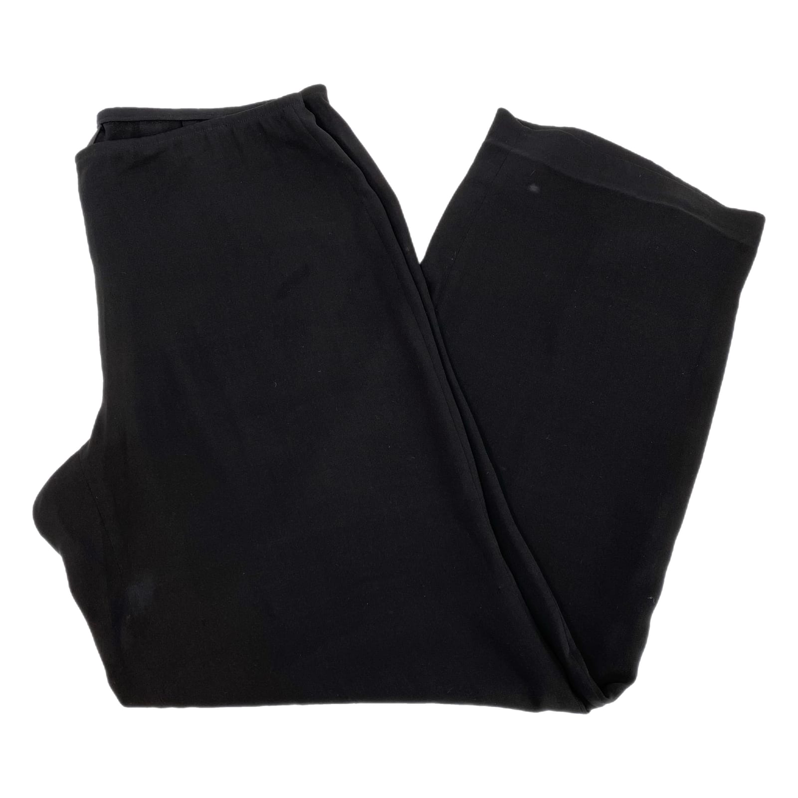 Eileen Fisher Black Wide Leg Trousers