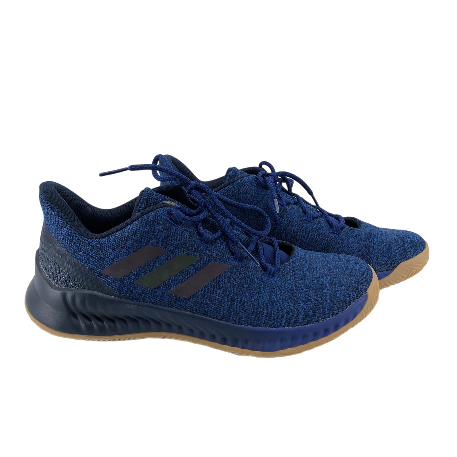 Adidas Blue/Black Athletic Sneakers