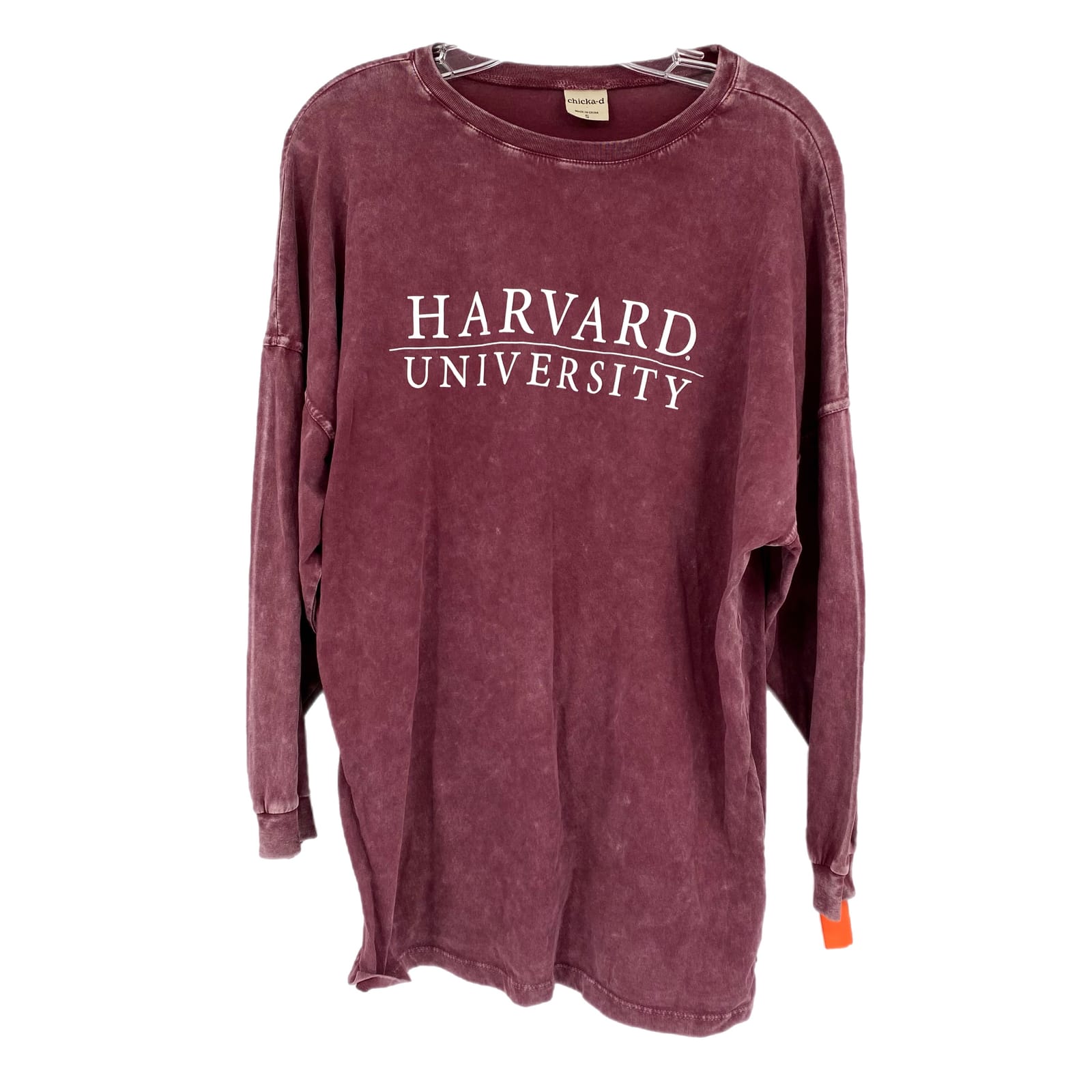 Chic Wine Red Long Sleeve Tee