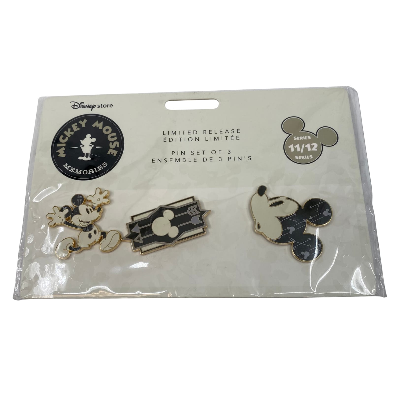 Disney Gold Mickey Mouse Brooch