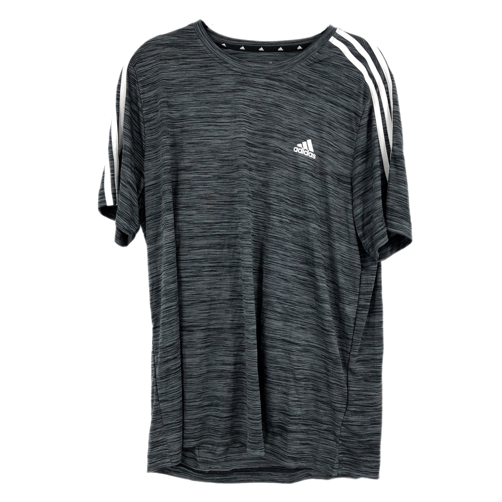 Adidas Gray and White Classic T-Shirt