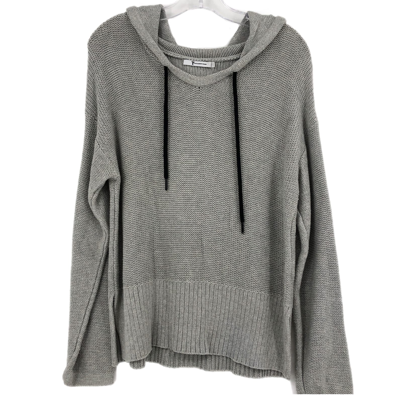 Alexander Wang Gray/Black Classic Sweatshirt