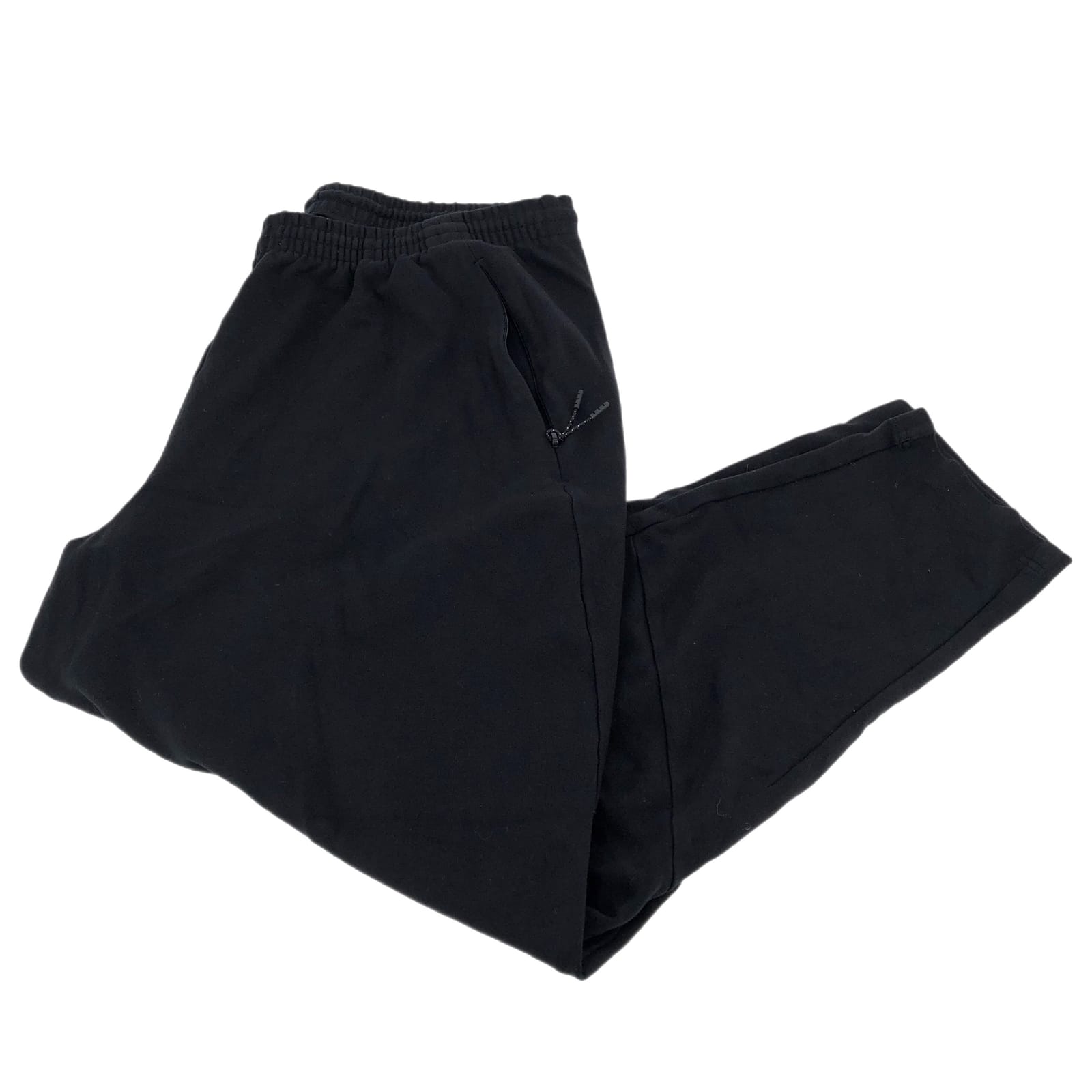 Adidas Black High-rise Baggy Sweatpants & Joggers