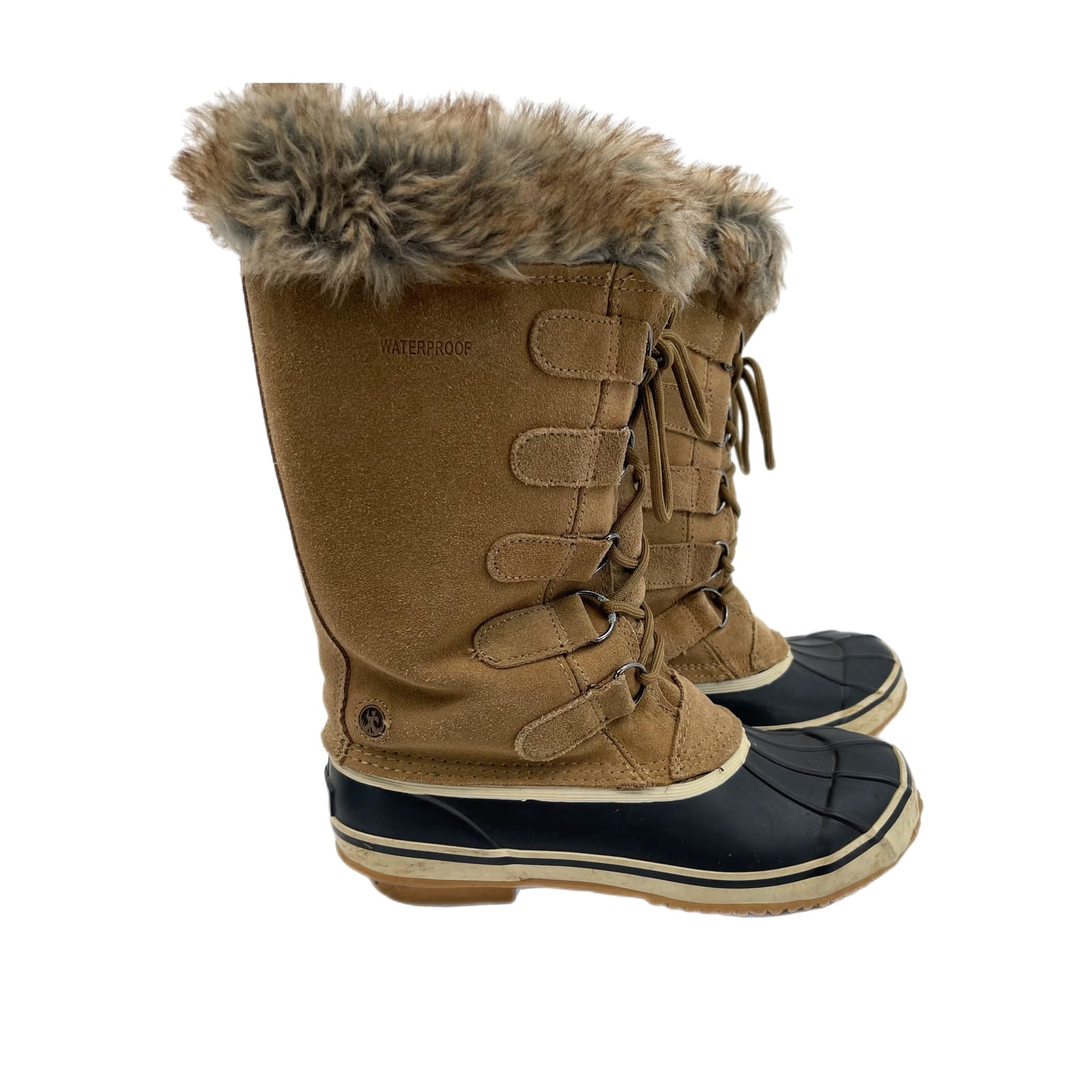Northside Brown Suede Snow Boots