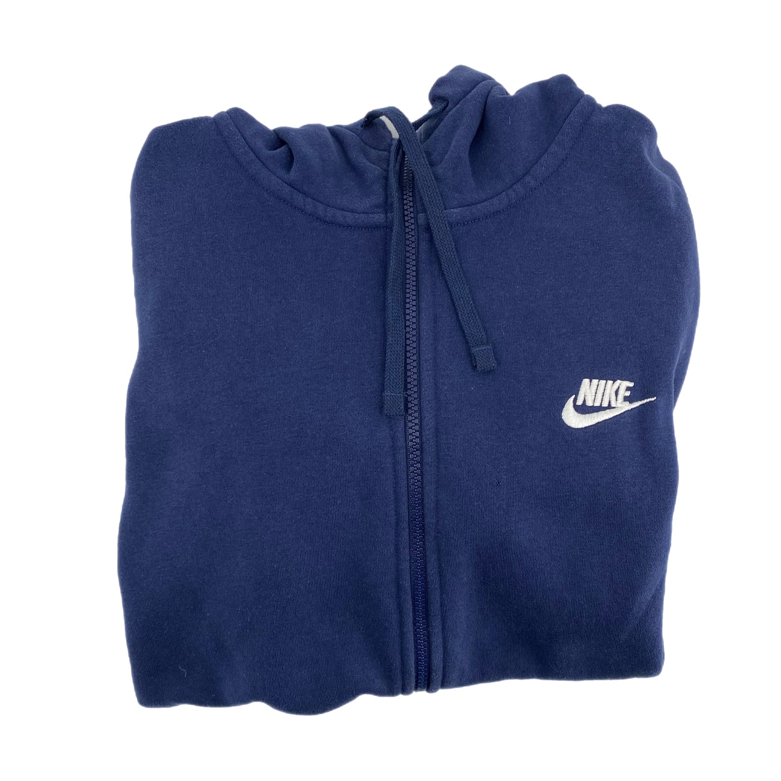 Nike Blue Slim Fit Zip Sweatshirt