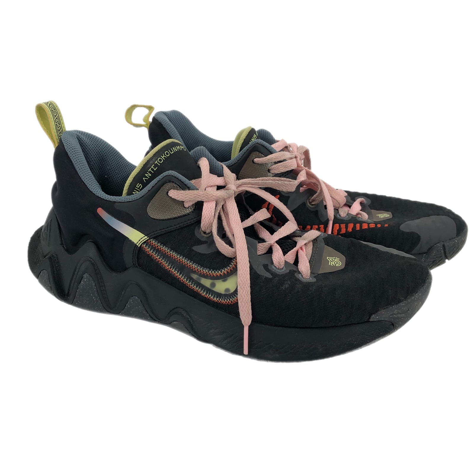Nike Black & Pink Athletic Shoes