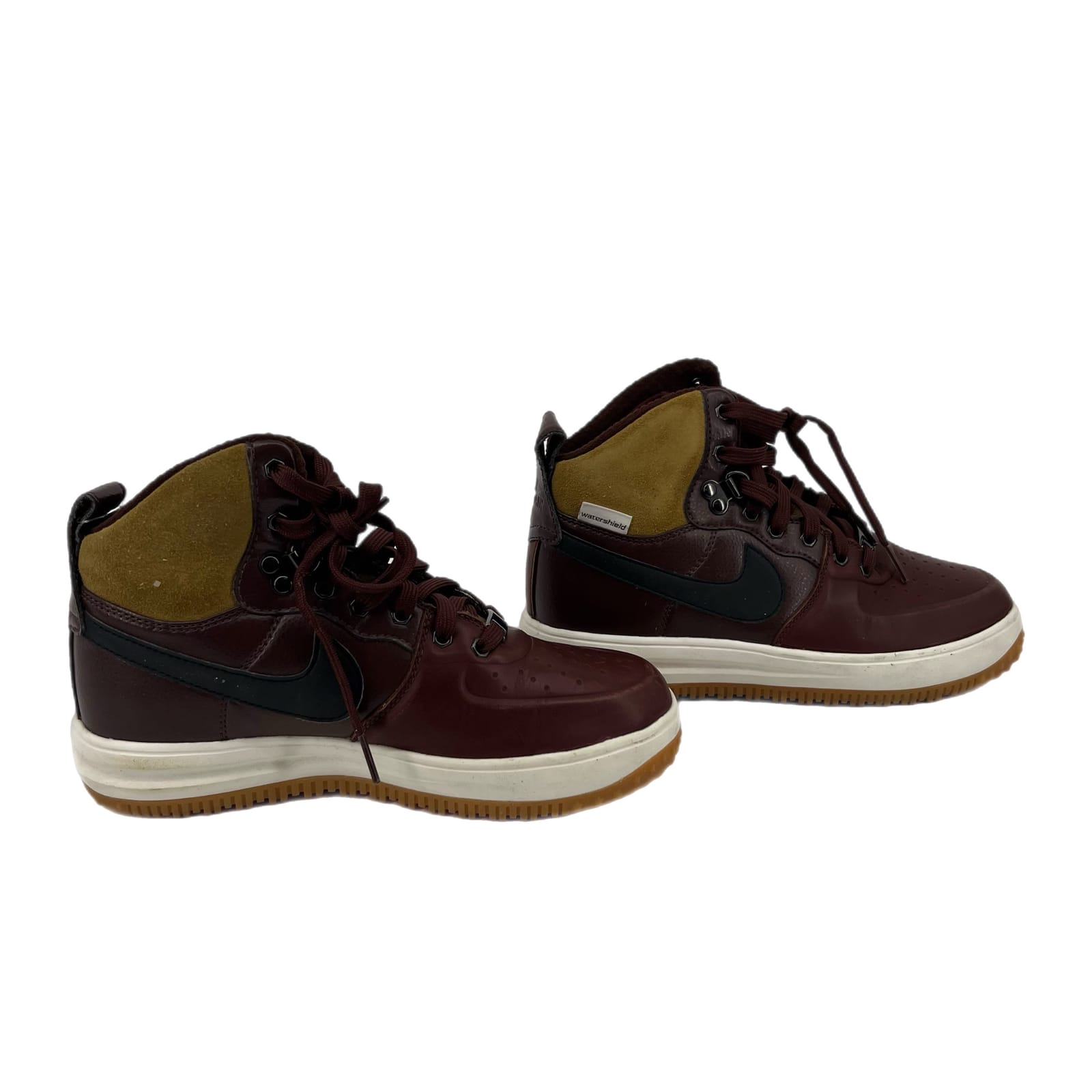 Nike Purple Synthetic Lace-Up Sneakers