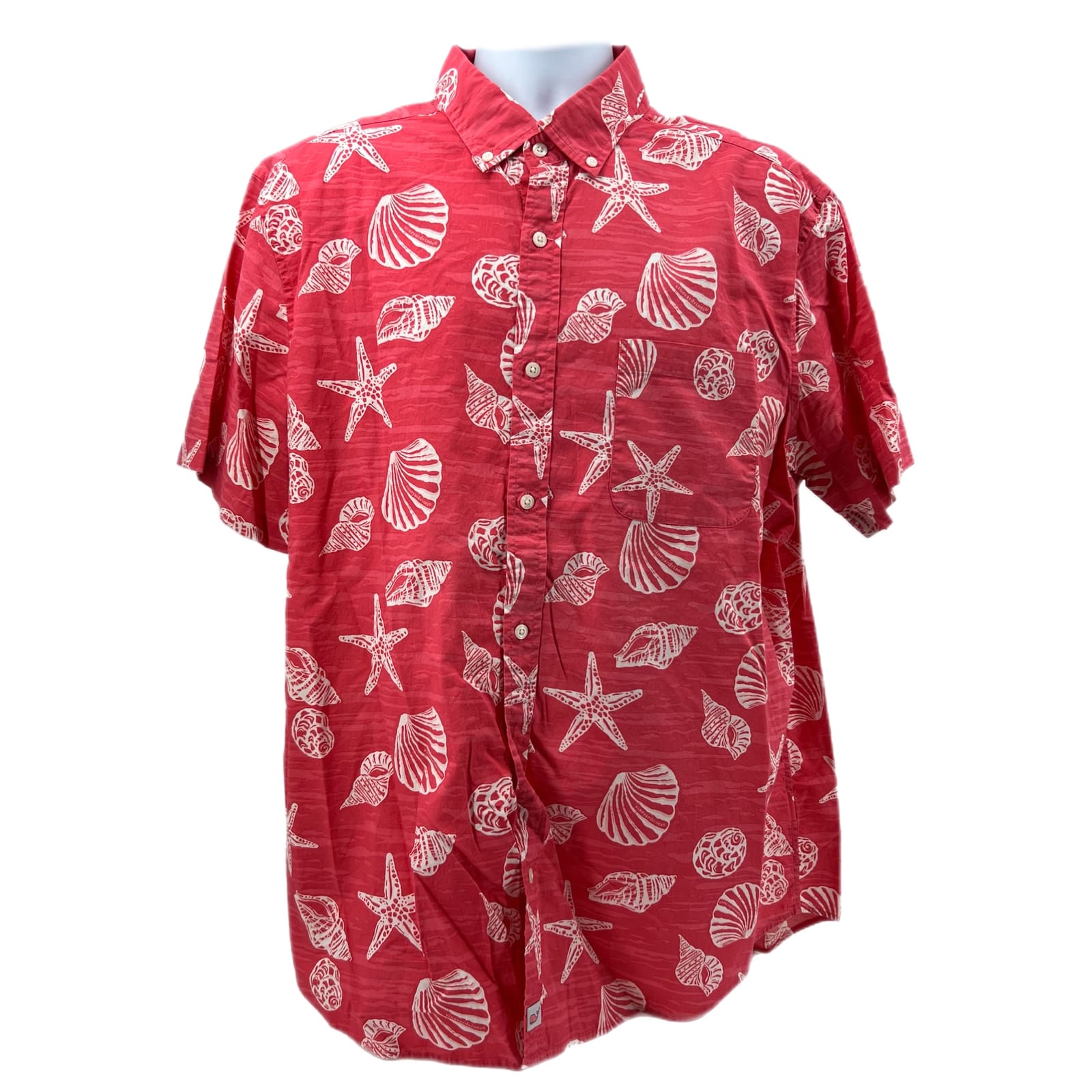 Vineyard Vines Pink Short Sleeve Button-Up Shirt