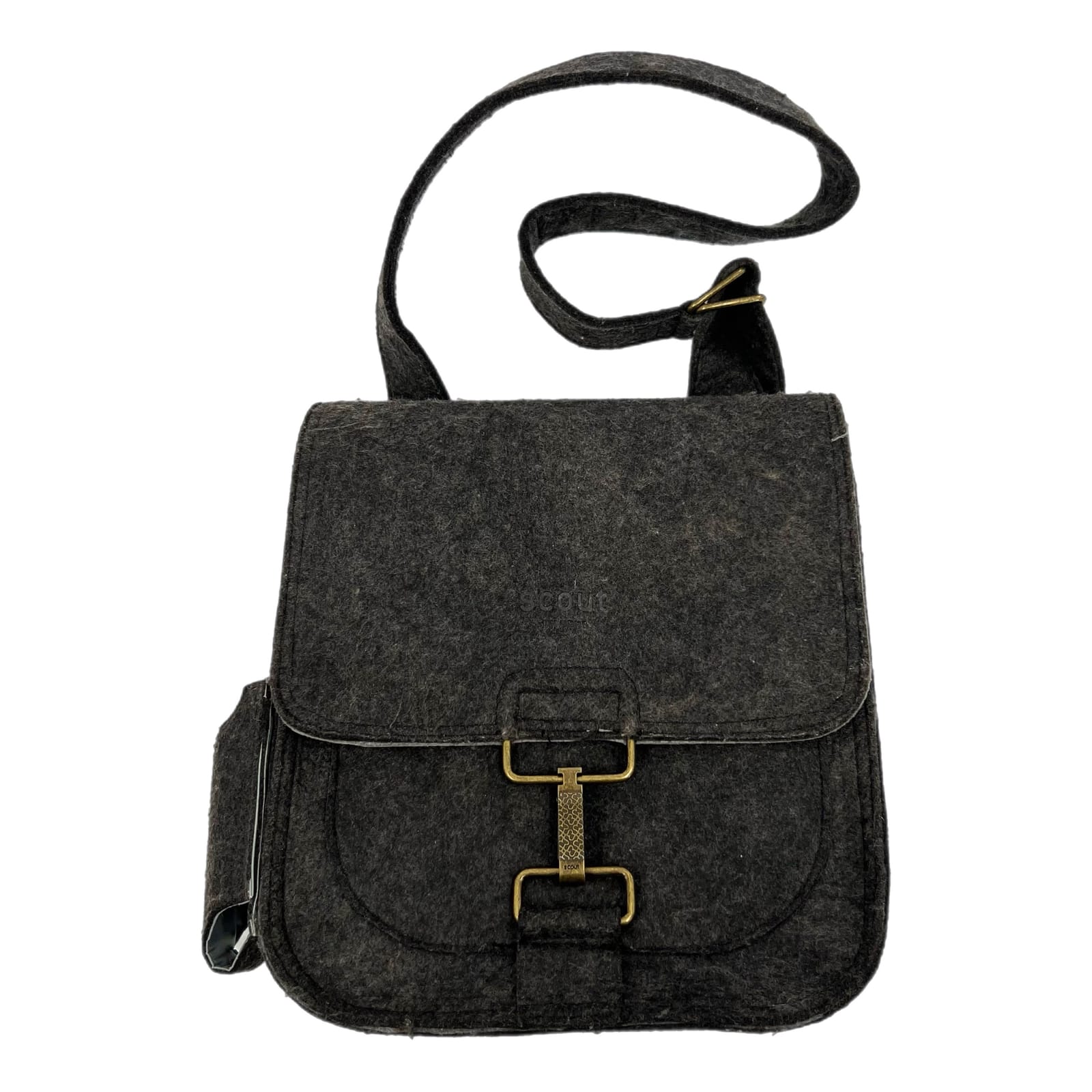 Scout Gray Wool Satchel/Top Handle Bag