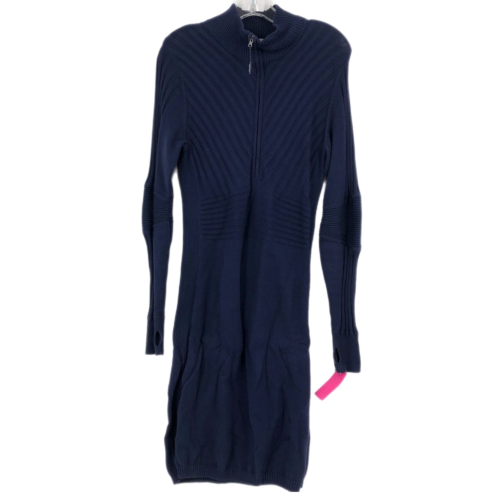 Athleta Blue Long Sleeve Sweater Dress