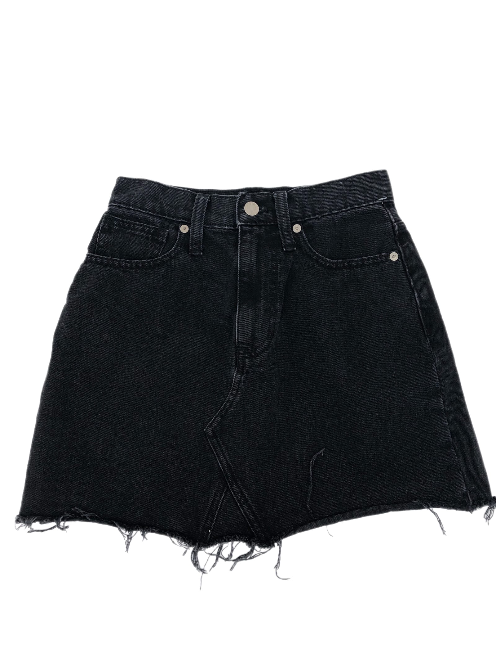 Madewell Black All Seasons Mini Skirt