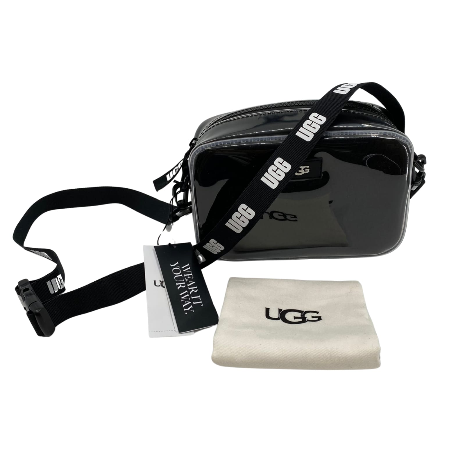 UGG Black Mini Crossbody Bag