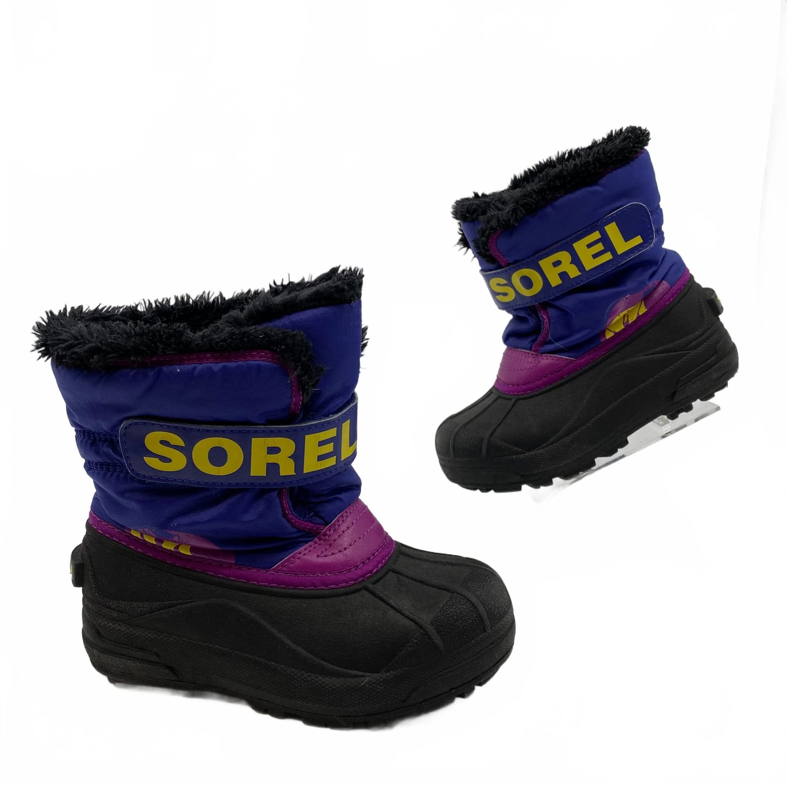 Sorel Kids Snow Boots Black/Purple