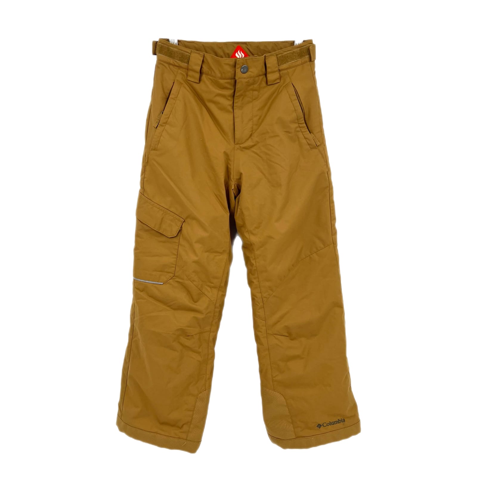 Columbia Boys Brown Adjustable Waist Snow Pants