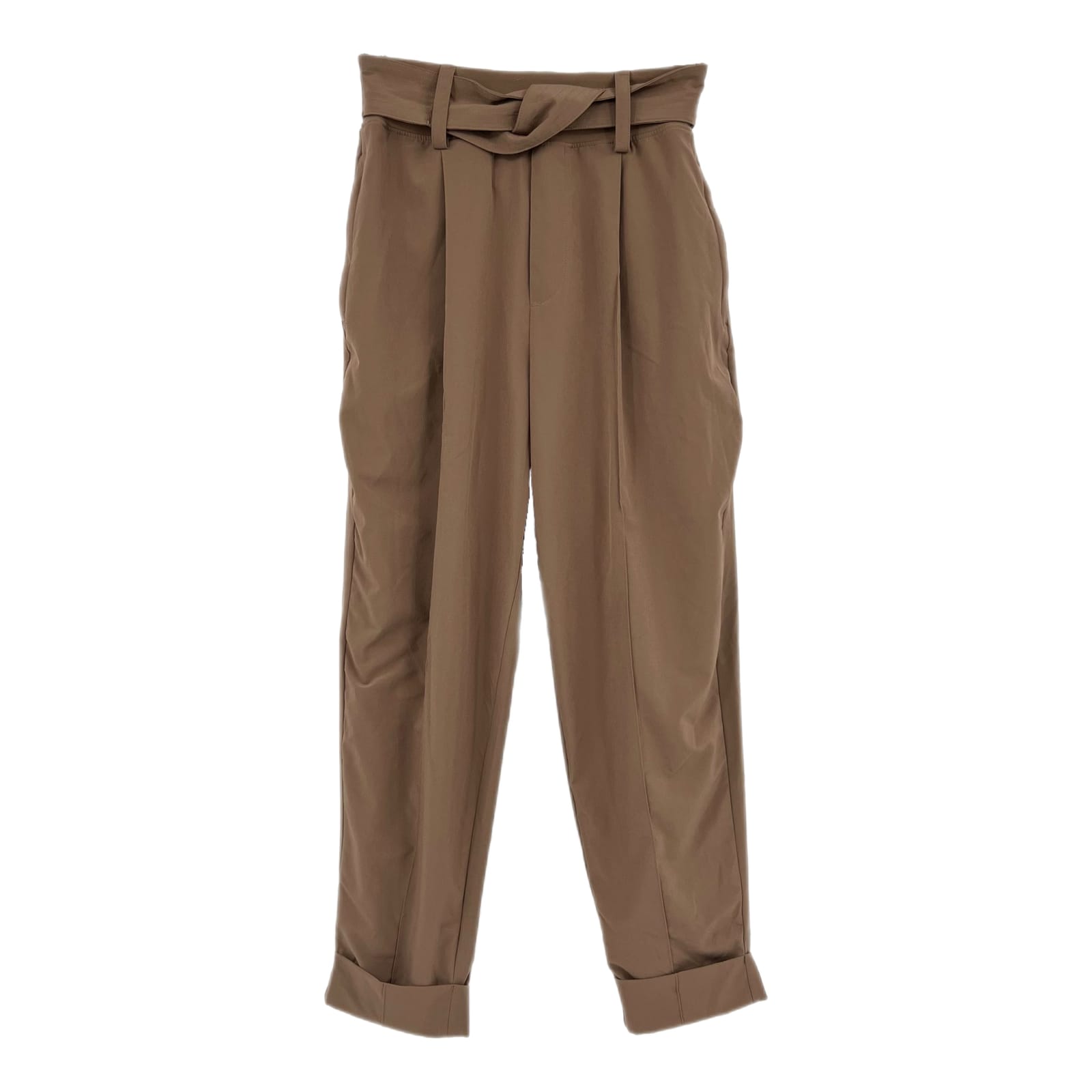 Athleta Brown Tapered Trousers
