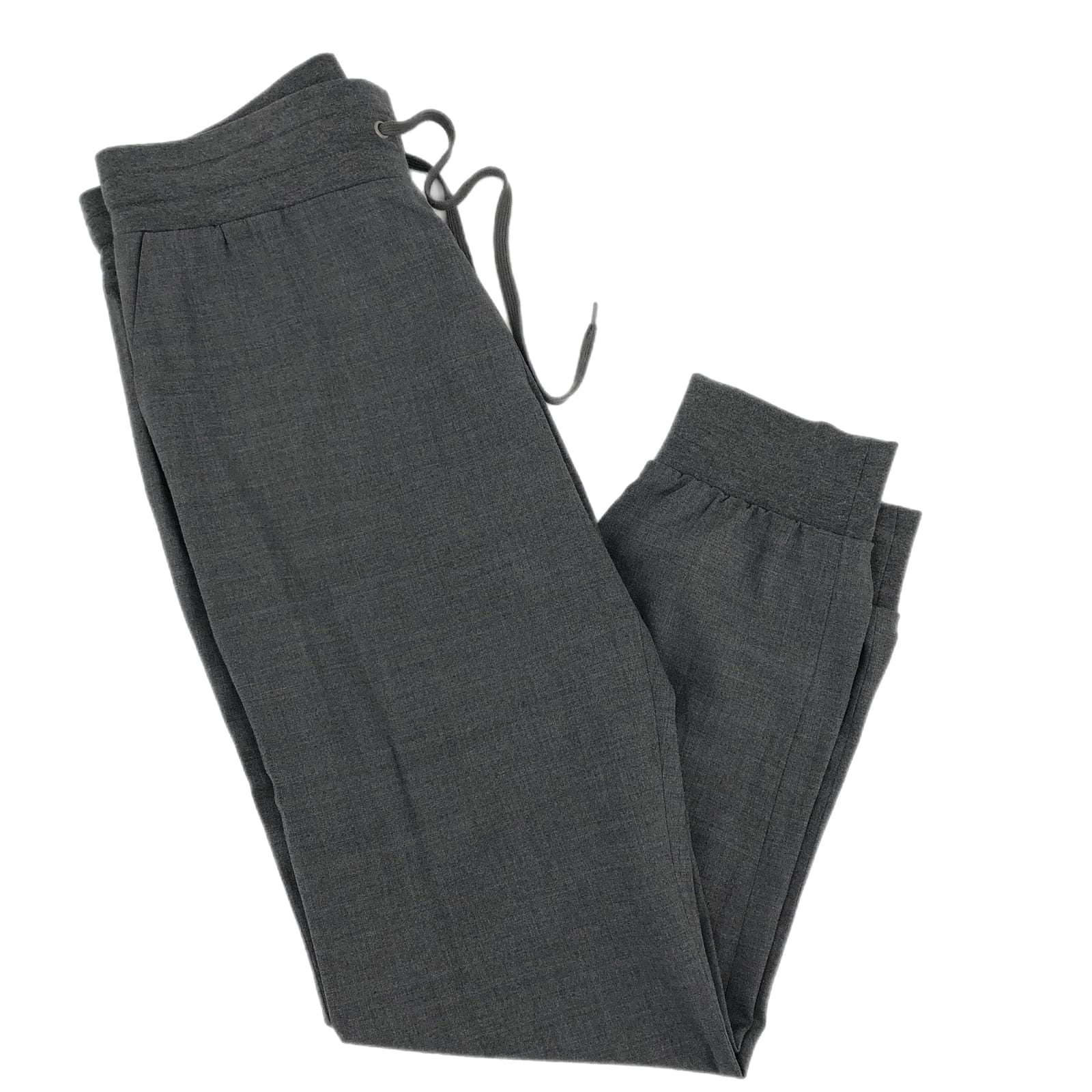 BCBGMaxAzria Gray High Rise Tapered Trousers