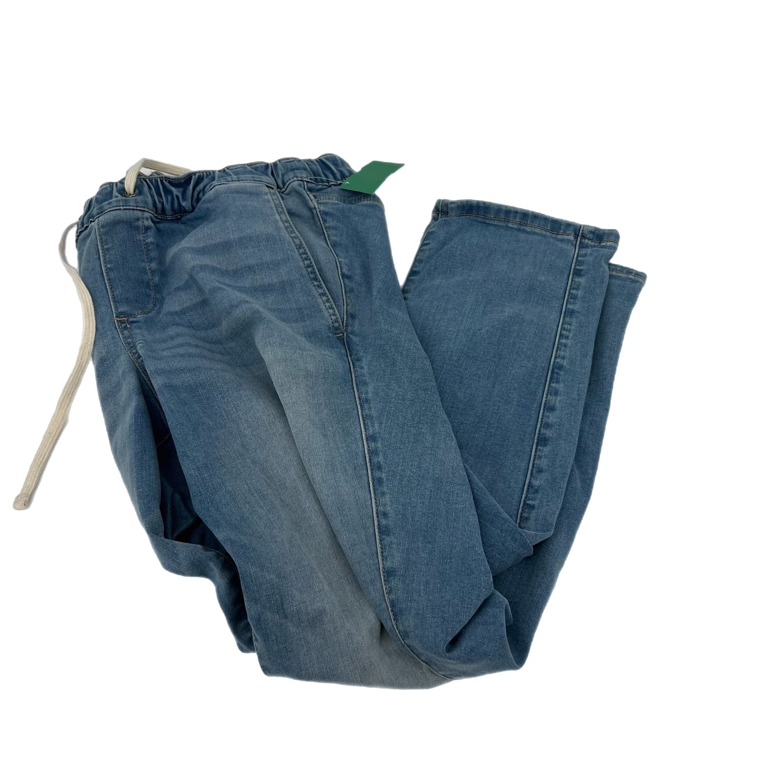 Torrid Blue Drawstring Slim Jeans