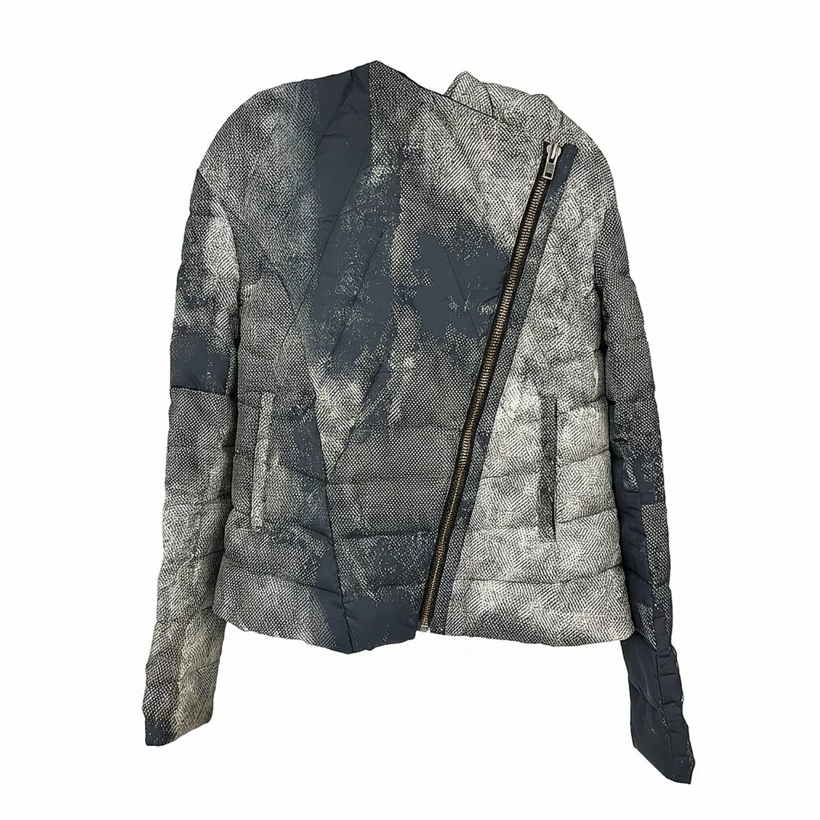 Helmut Lang Gray Puffer Jacket