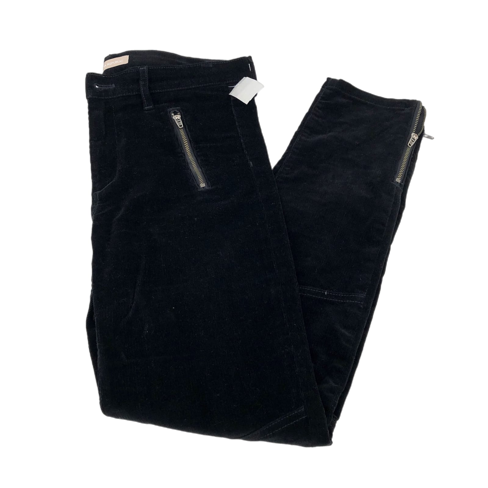 Banana Republic Black Skinny Corduroy Pants