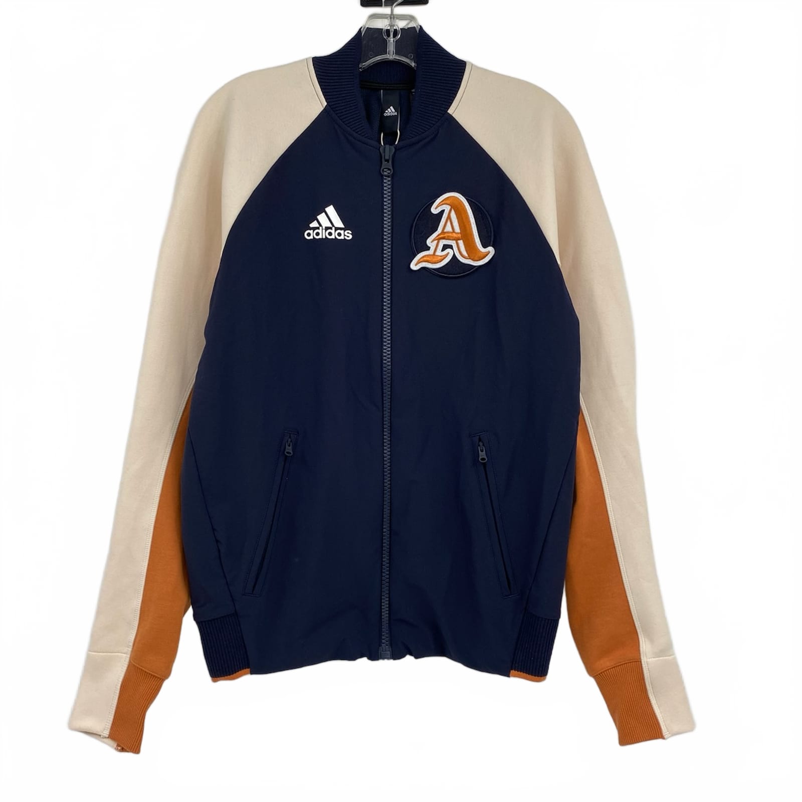 adidas Navy Cream VRCT Bomber Jacket