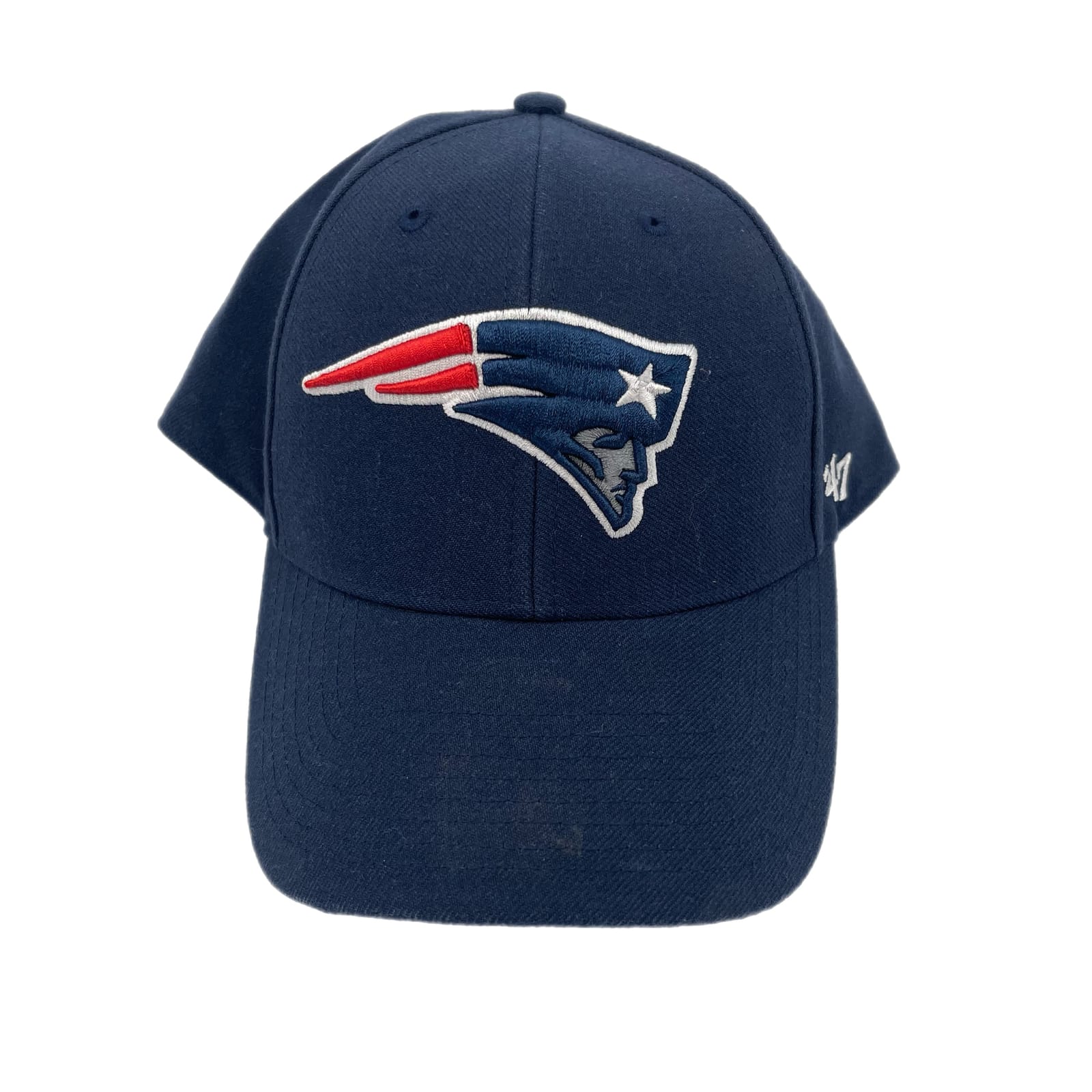 Patriots Blue/Red Adjustable Baseball Cap