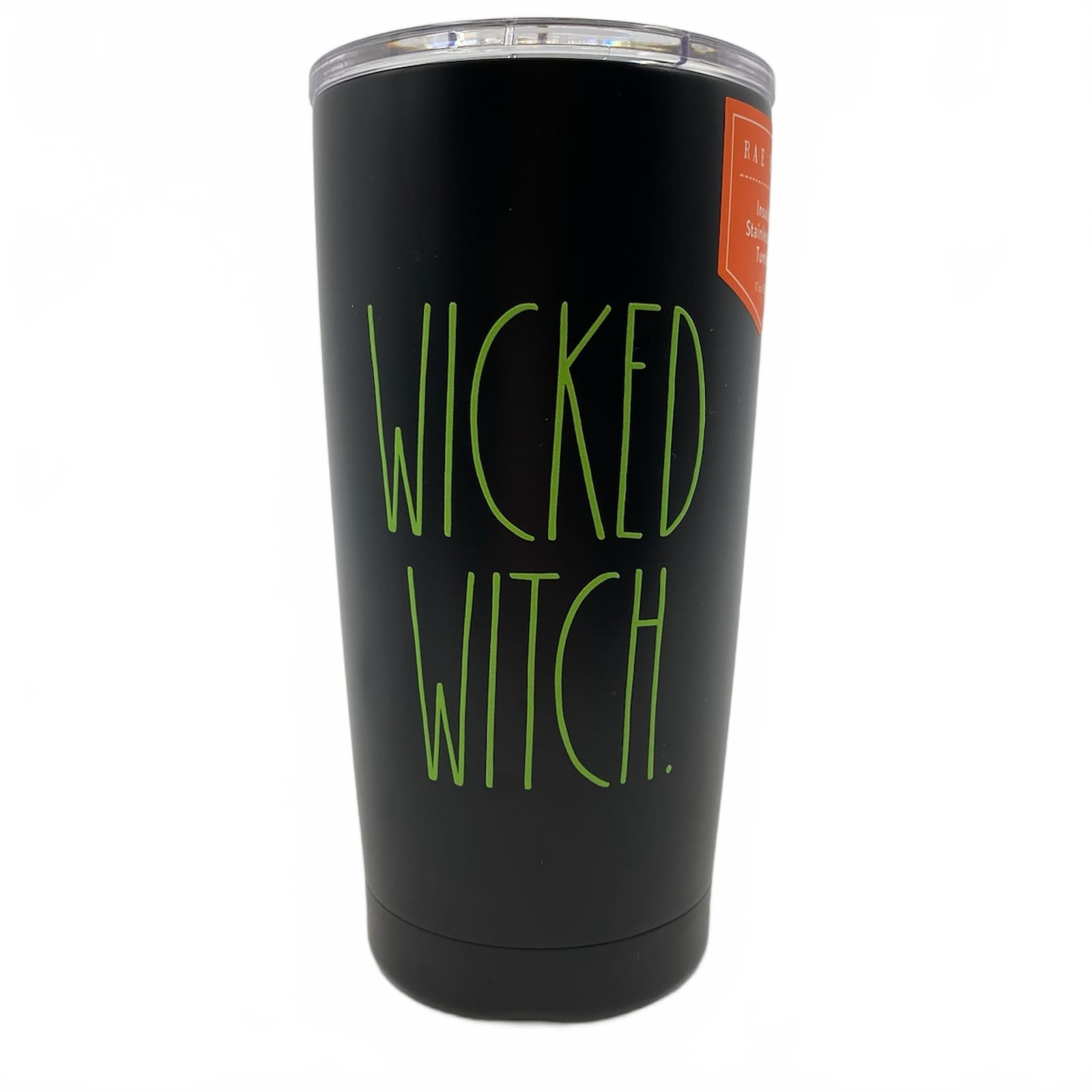 Rae Dunn Black Green Wicked Witch Travel Tumbler