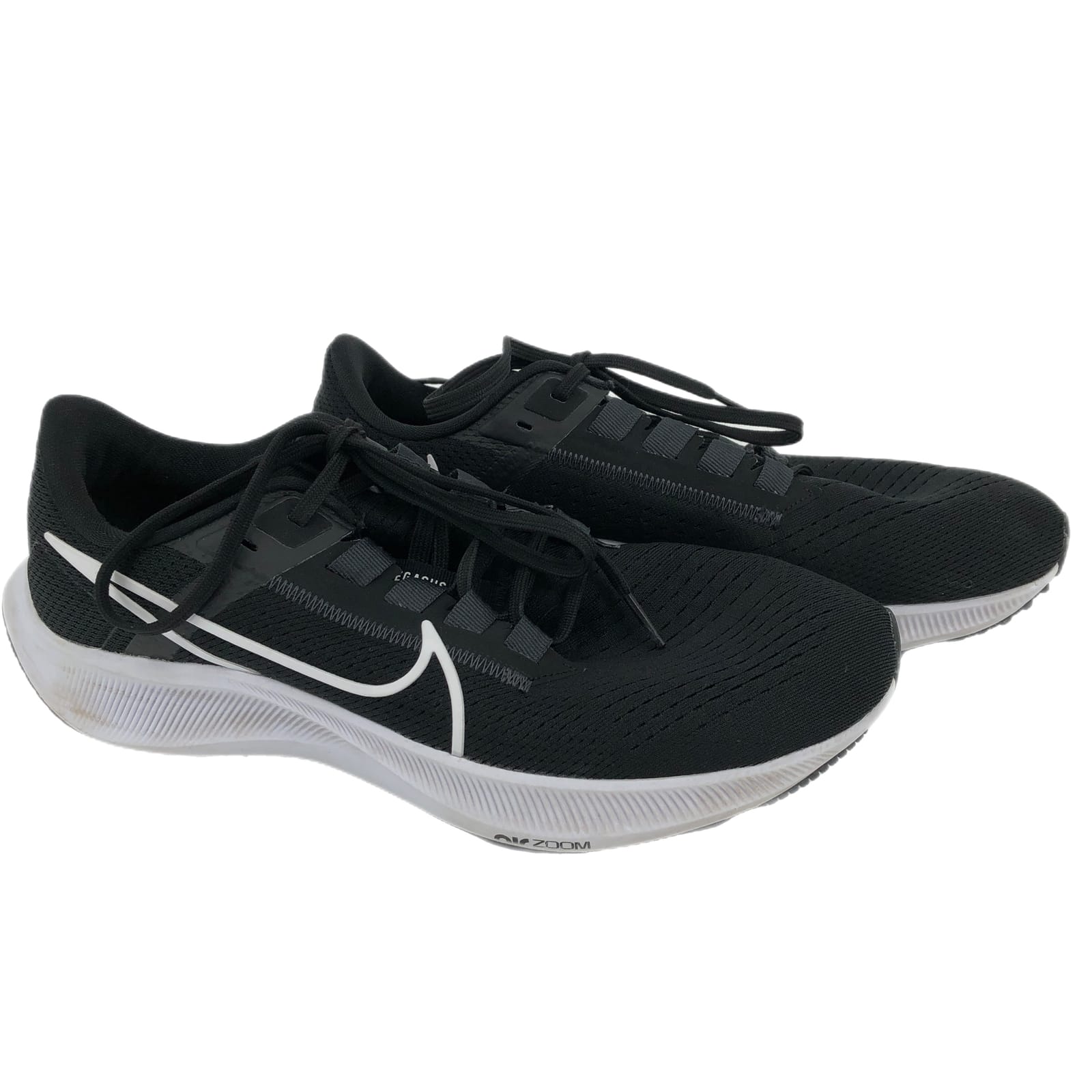 Nike Black White Breathable Comfort Athletic Shoes