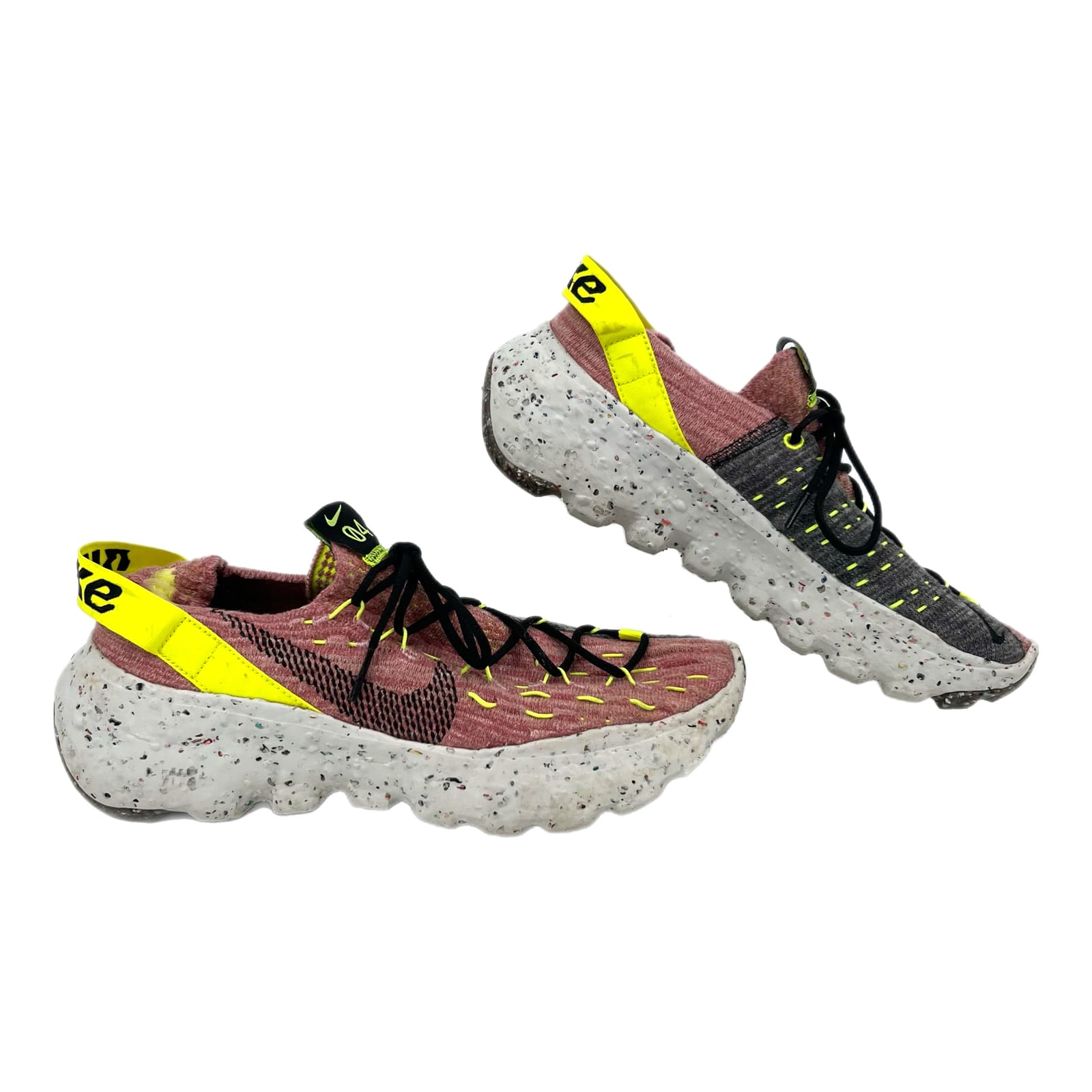 Nike Red & Yellow Lemon Venom Space Hippie 04 Sneakers
