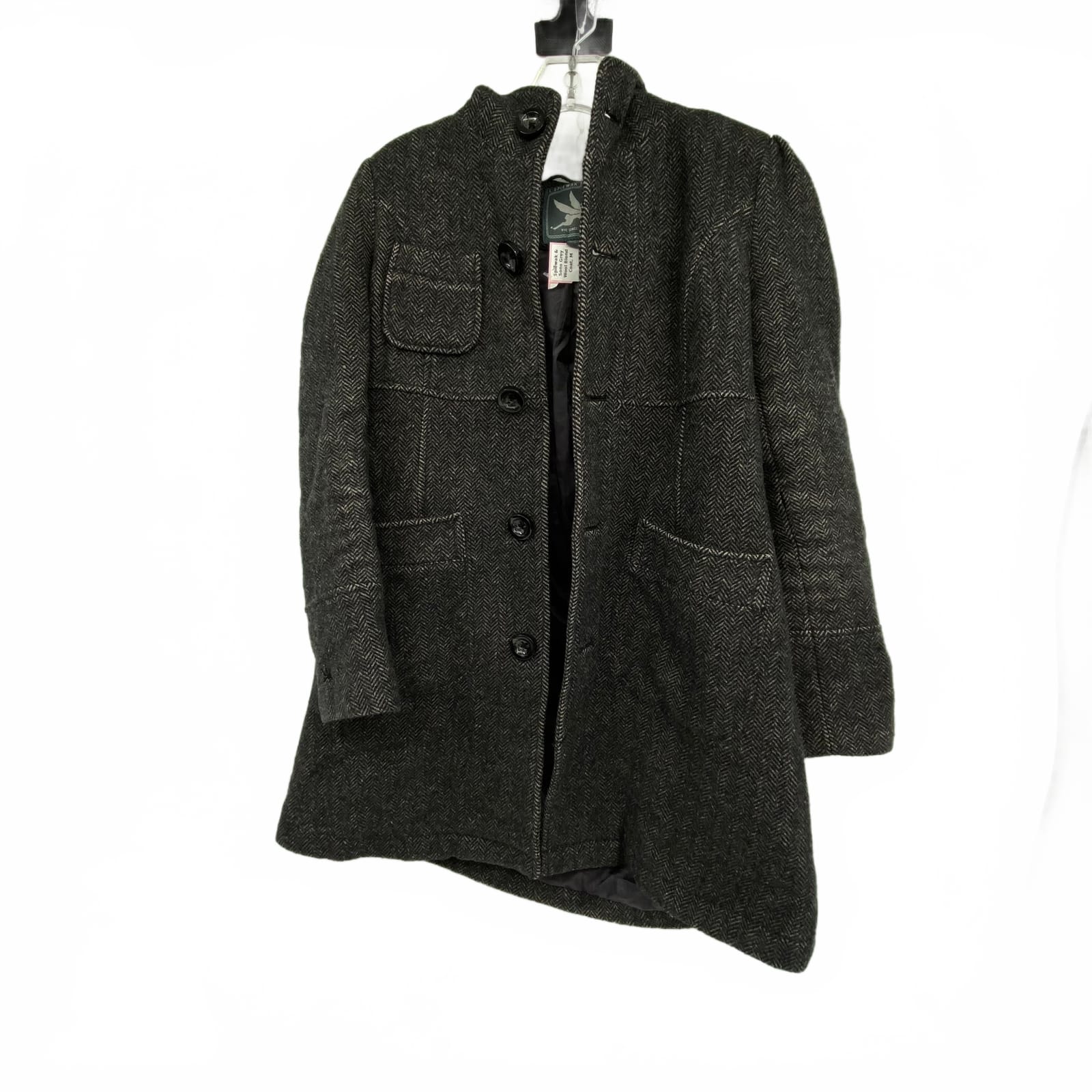 Spiewak Gray Wool Pea Coat