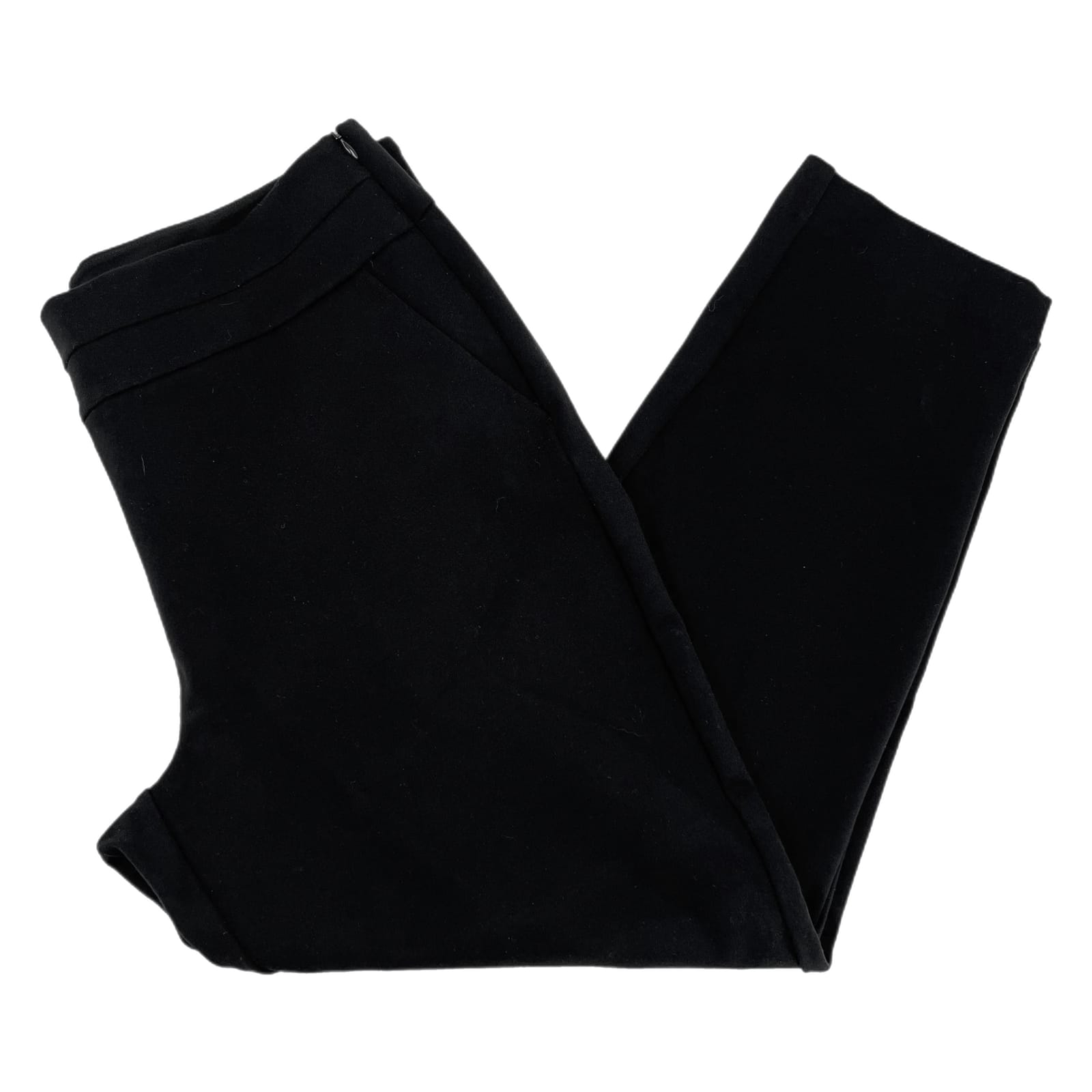 CAbi Black Side Zip Slim Trousers