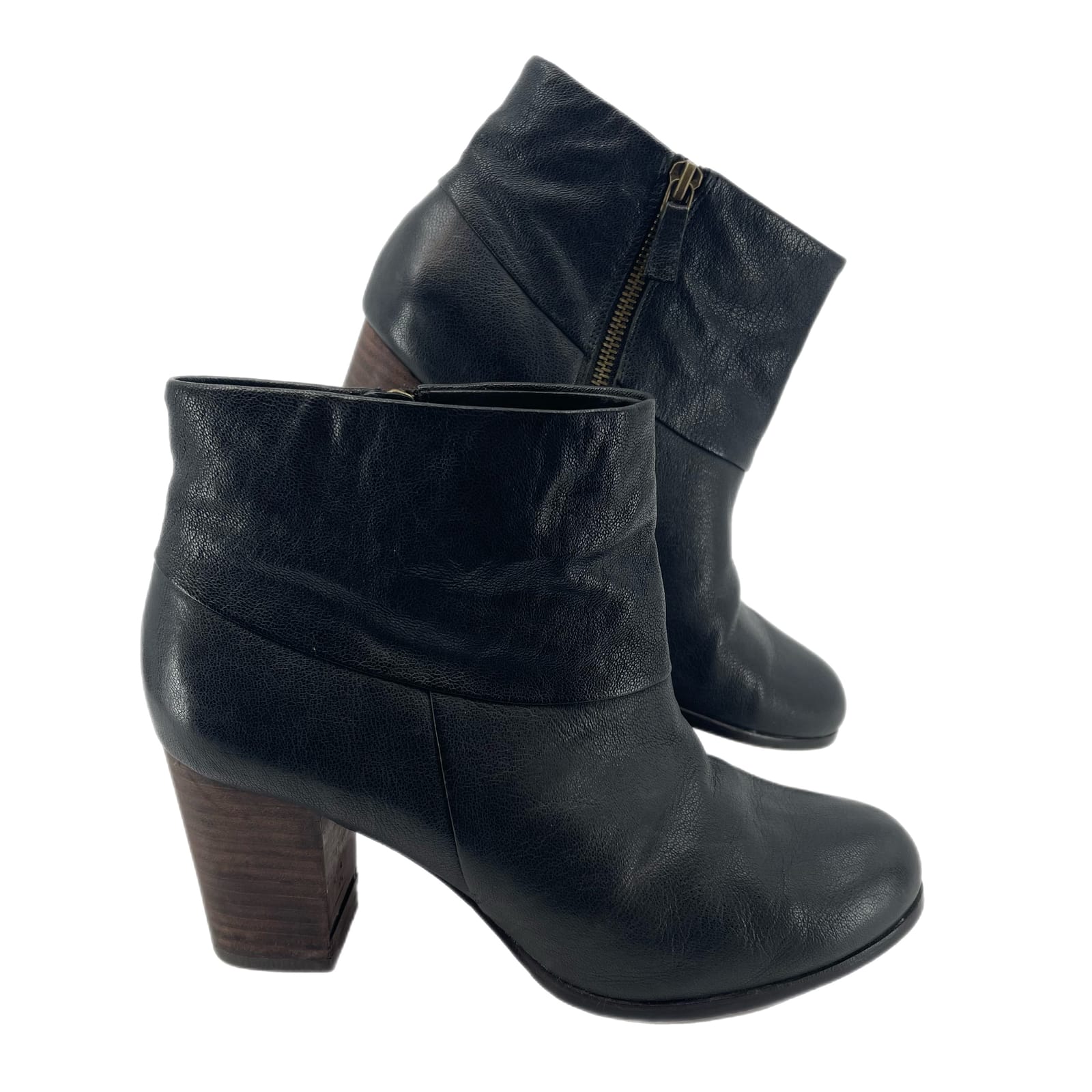 Cole Haan Black Leather Ankle Boots & Booties