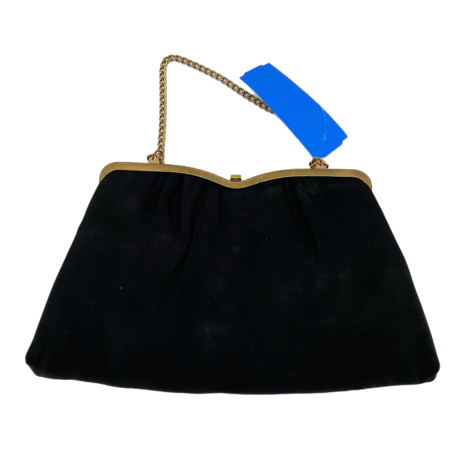 After Five Vintage Black & Gold Clutch