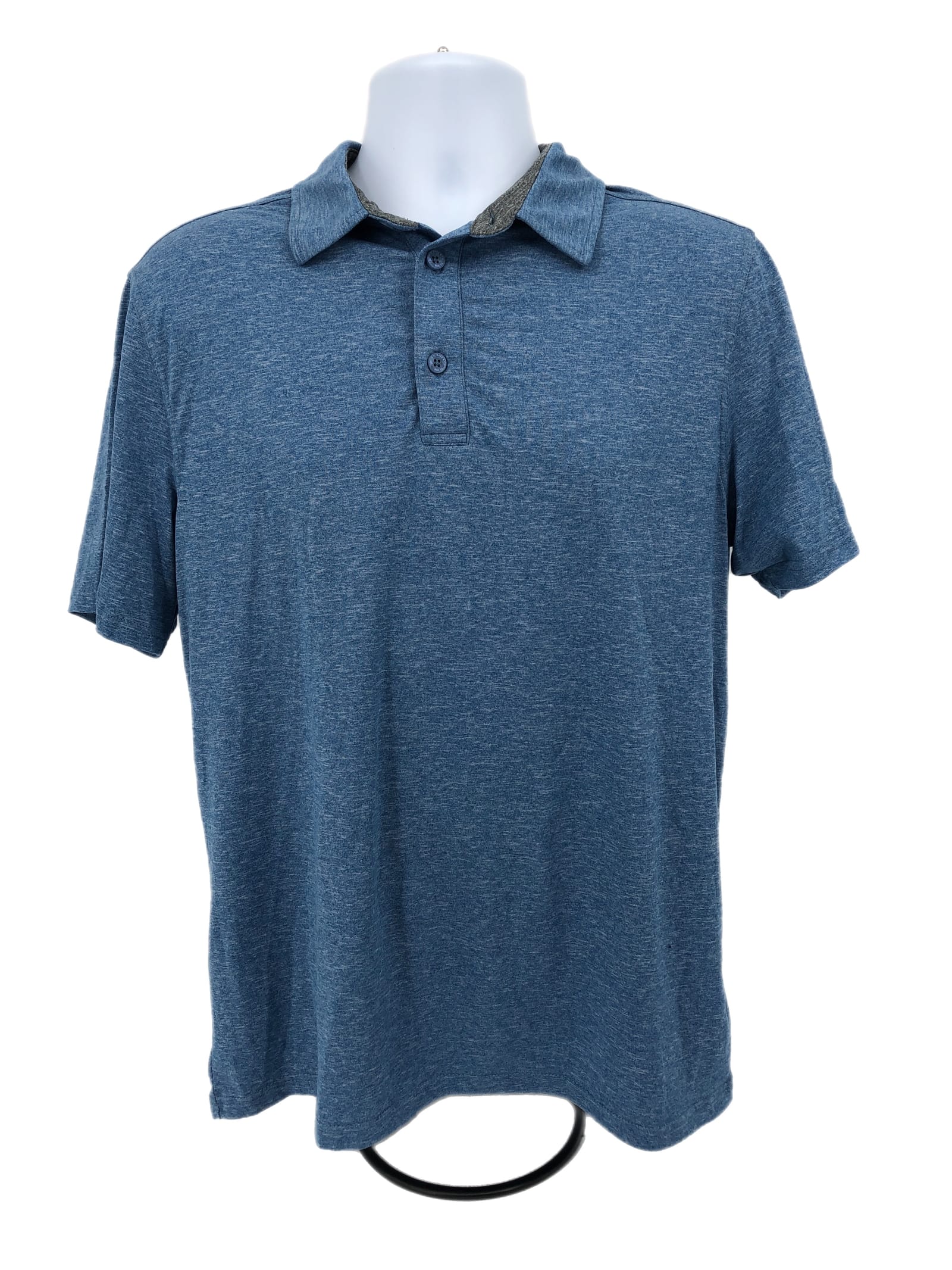 G.H. Bass & Co. Blue Relaxed Fit Polo Shirt