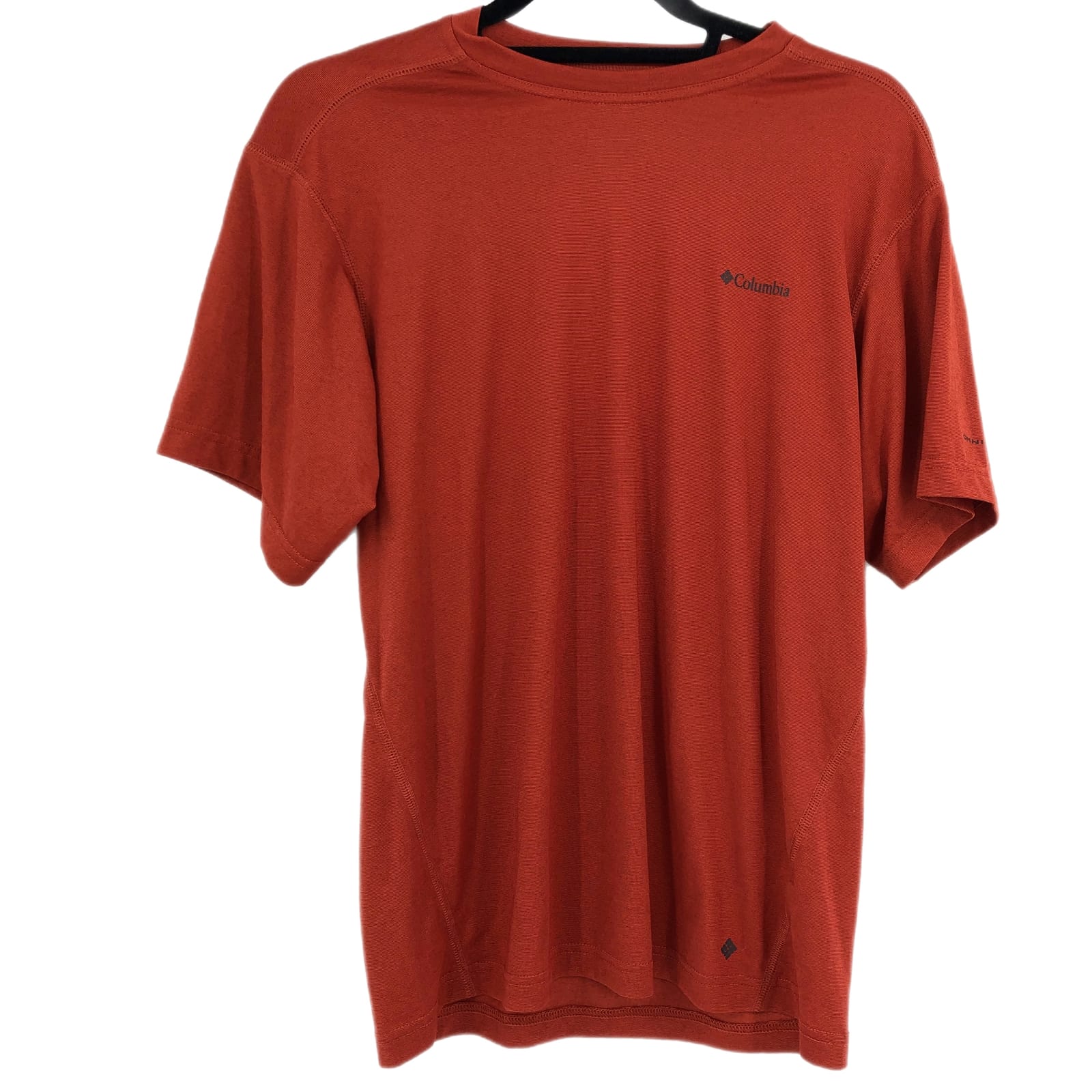 Columbia Orange Classic Round Neck T-Shirt