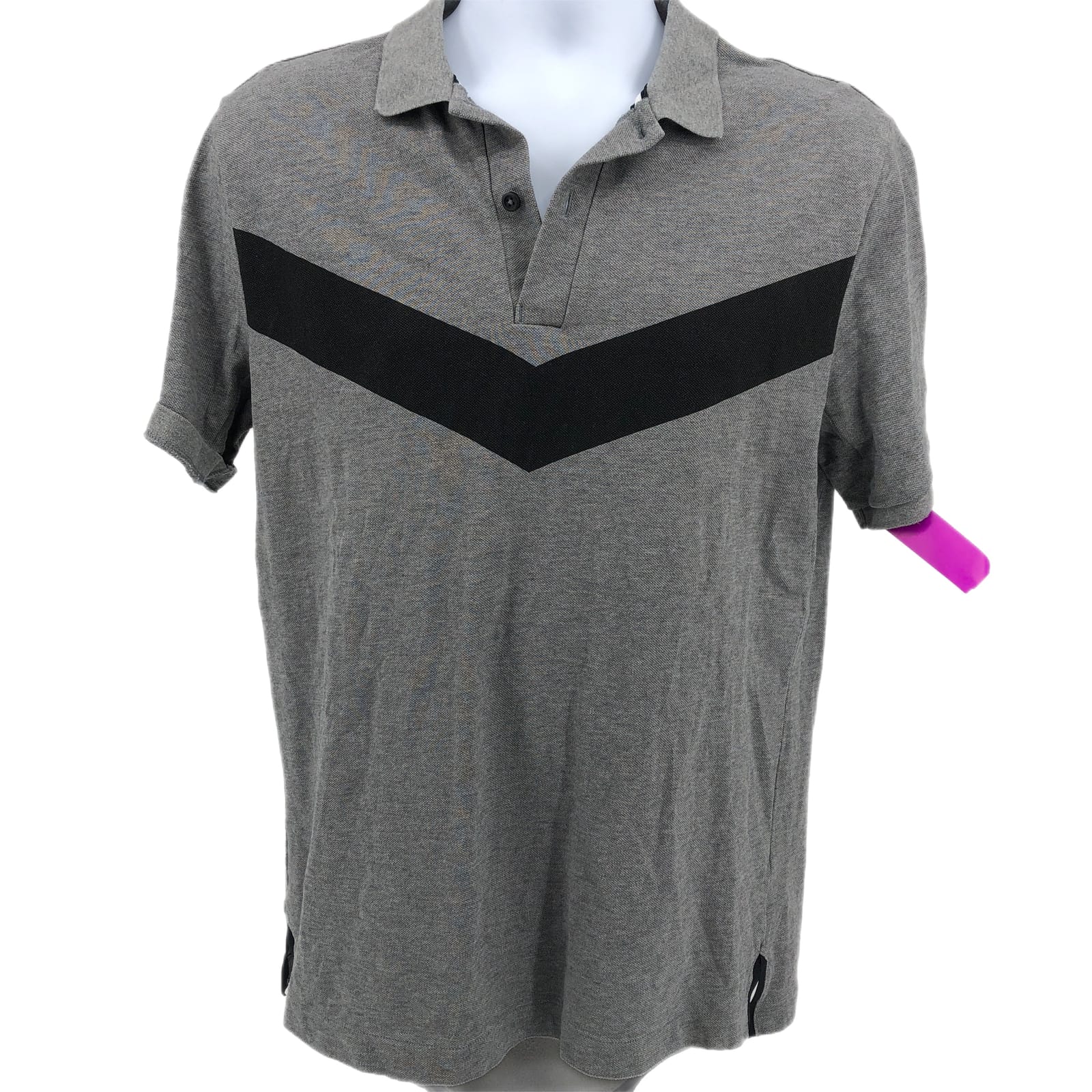 Nike Gray-Black Basic Polo Shirt