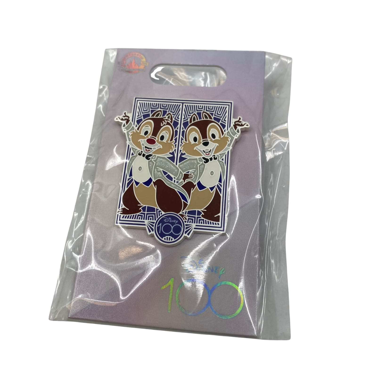 Disney Blue Chip n Dale 100 Brooch