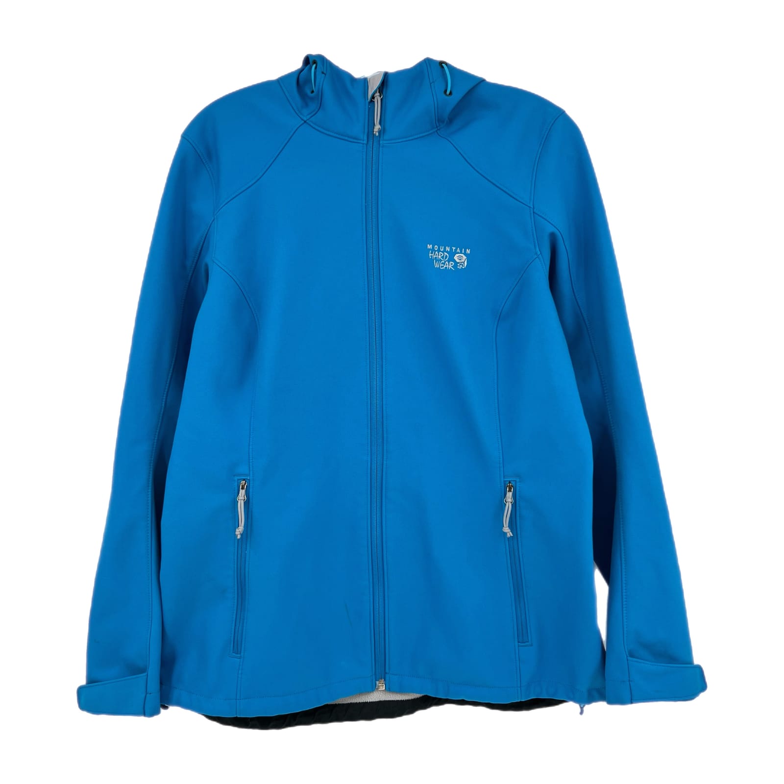Mountain Hardwear Blue Fleece-Lined Jacket